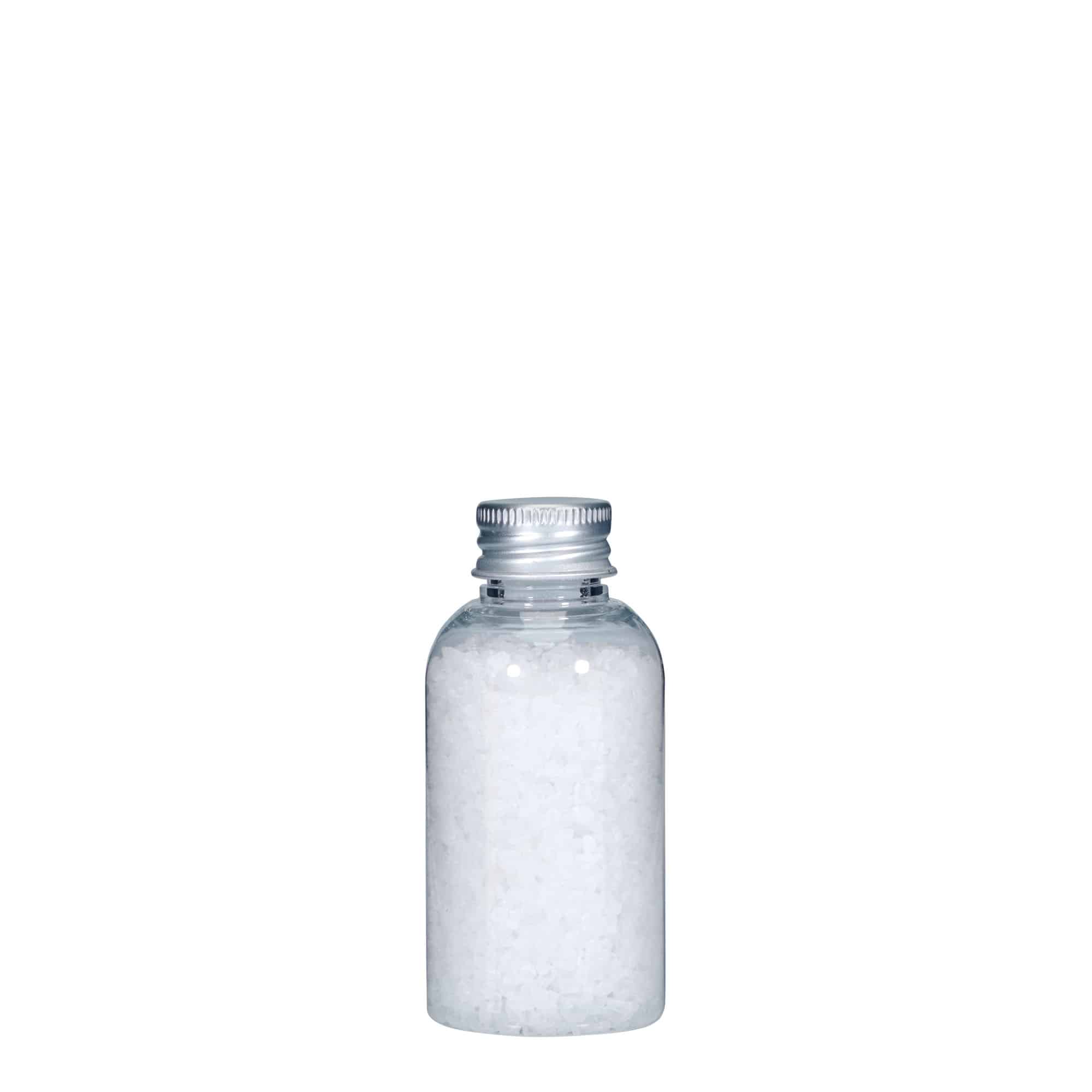 50 ml-es PET-palack 'Boston', műanyag, szájnyílás: 20/410