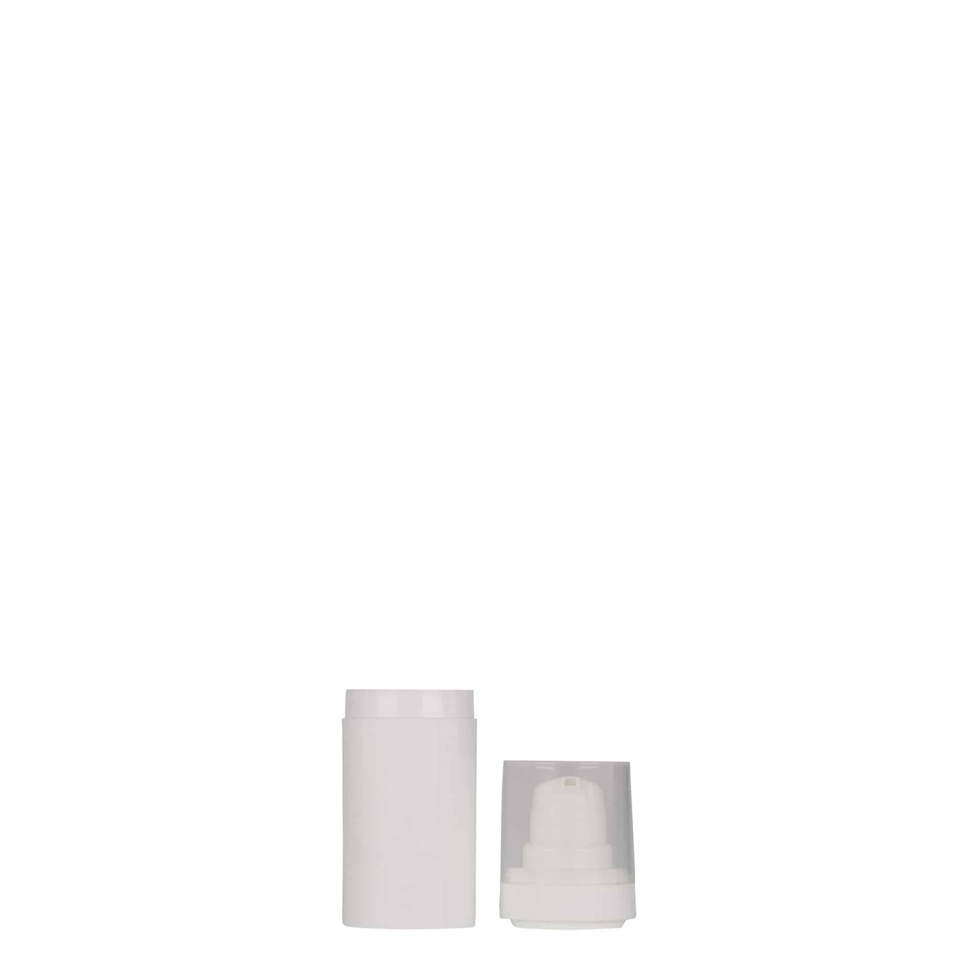 15 ml Airless adagoló 'Micro', PP-műanyag, fehér