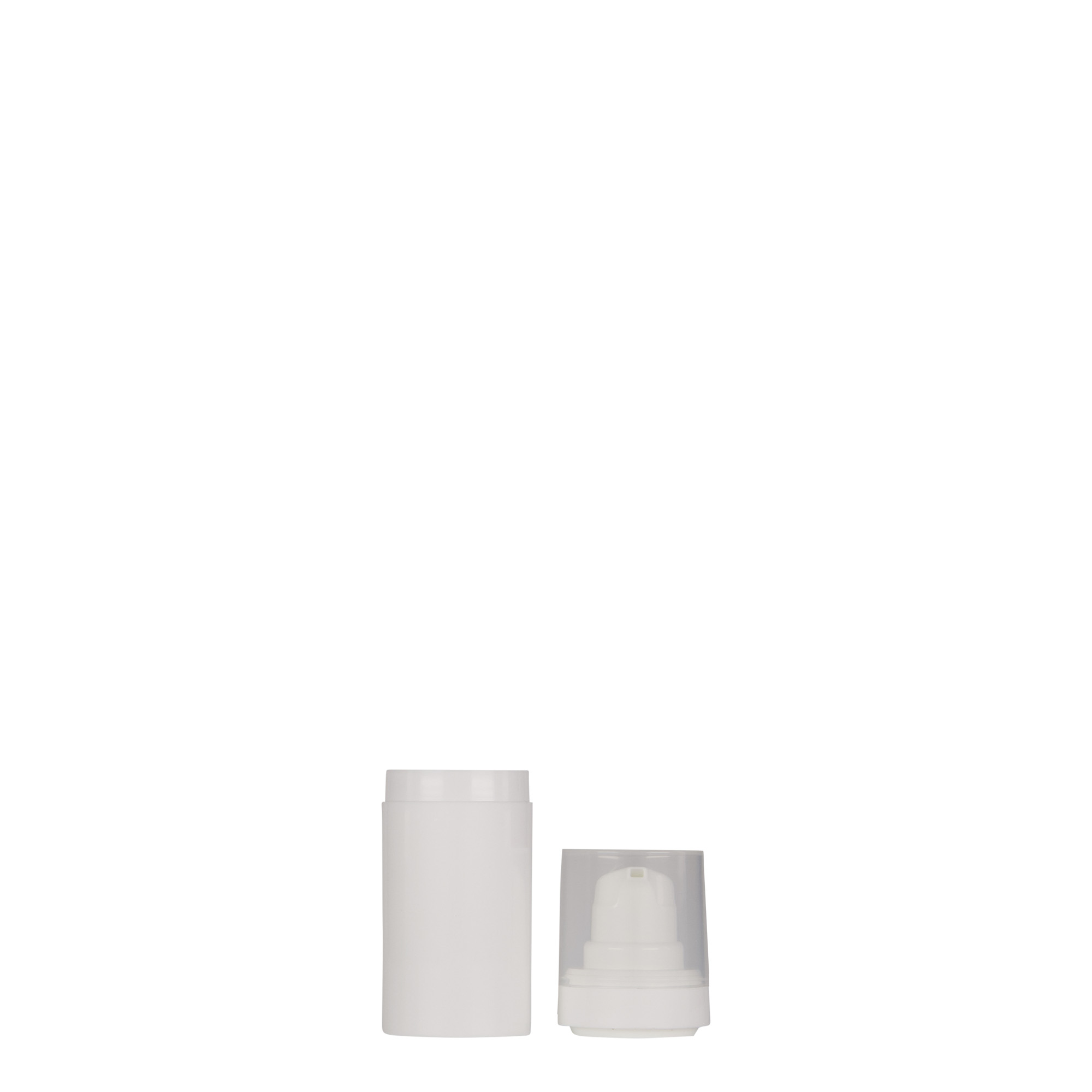 15 ml Airless adagoló 'Micro', PP-műanyag, fehér
