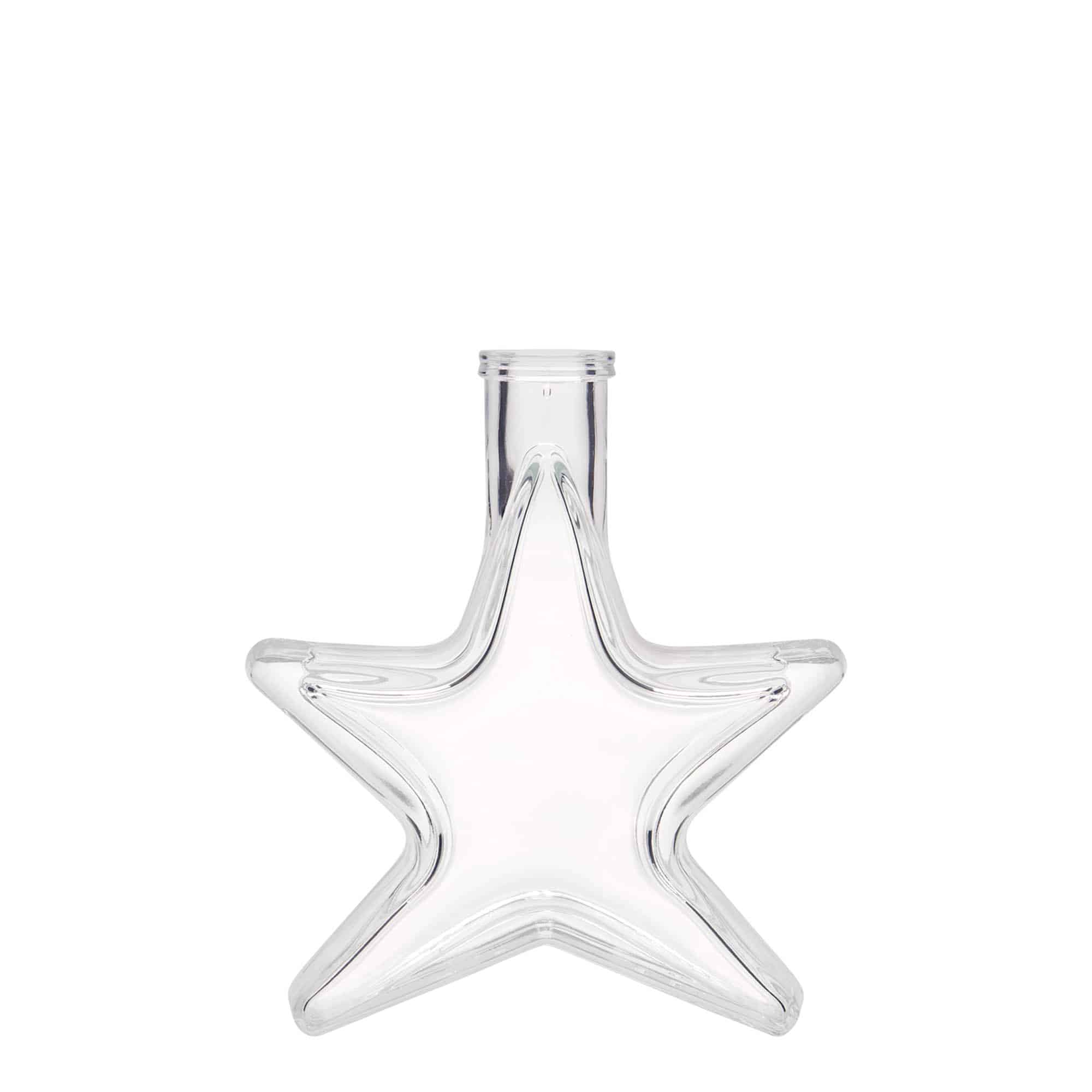 100 ml üvegpalack 'Csillag', nyílás: parafa