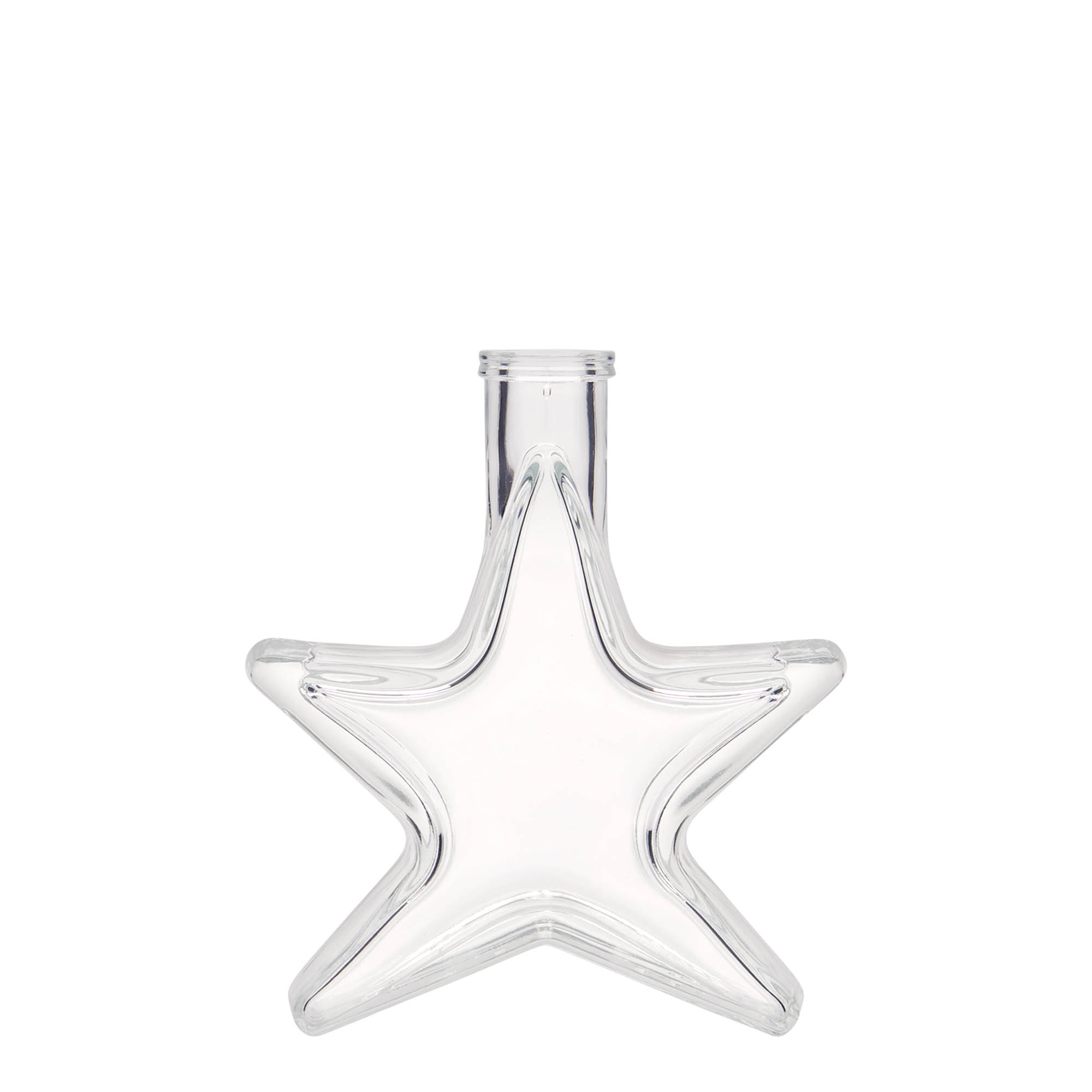 100 ml üvegpalack 'Csillag', nyílás: parafa