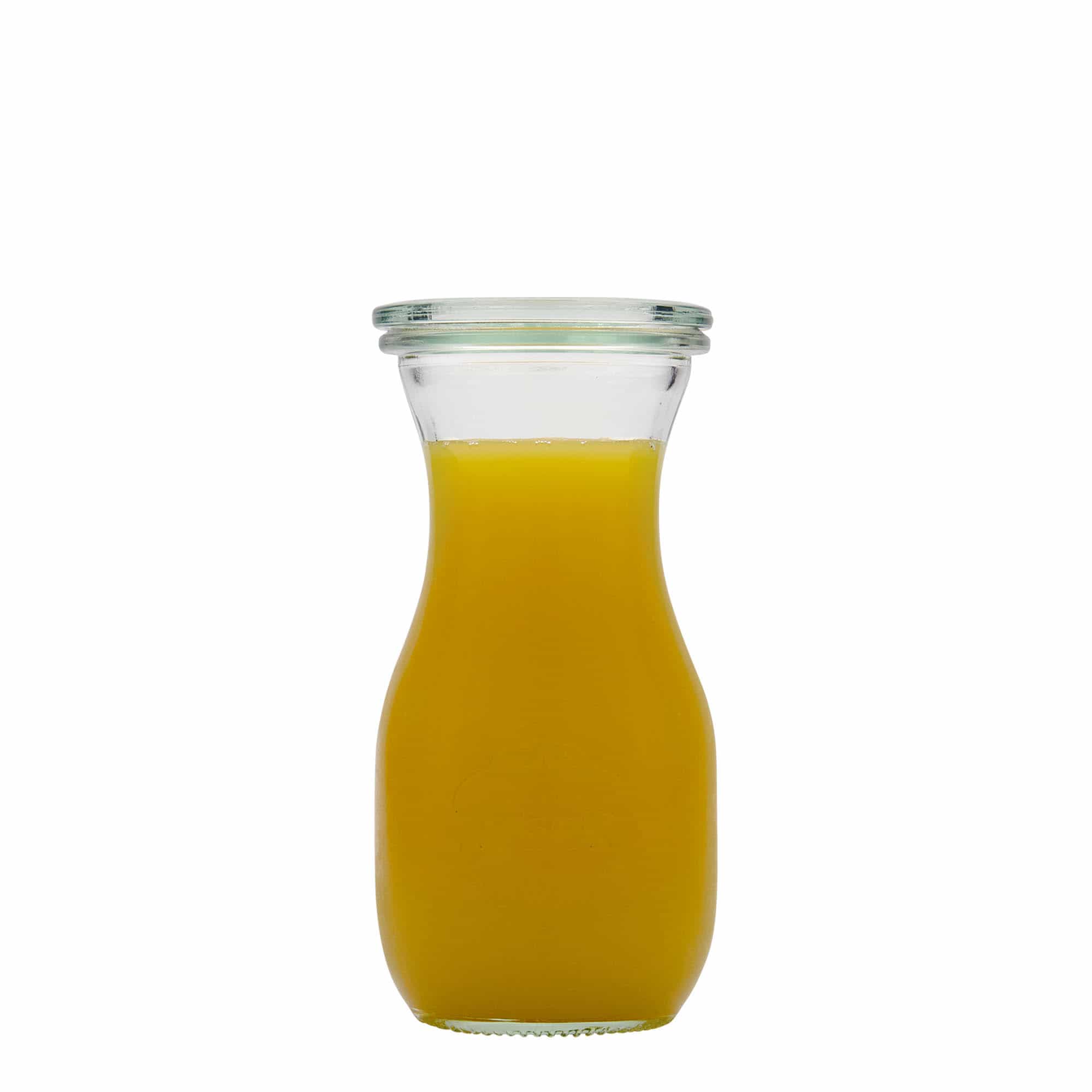 250 ml-es WECK gyümölcsleves palack, szájnyílás: Kerek perem