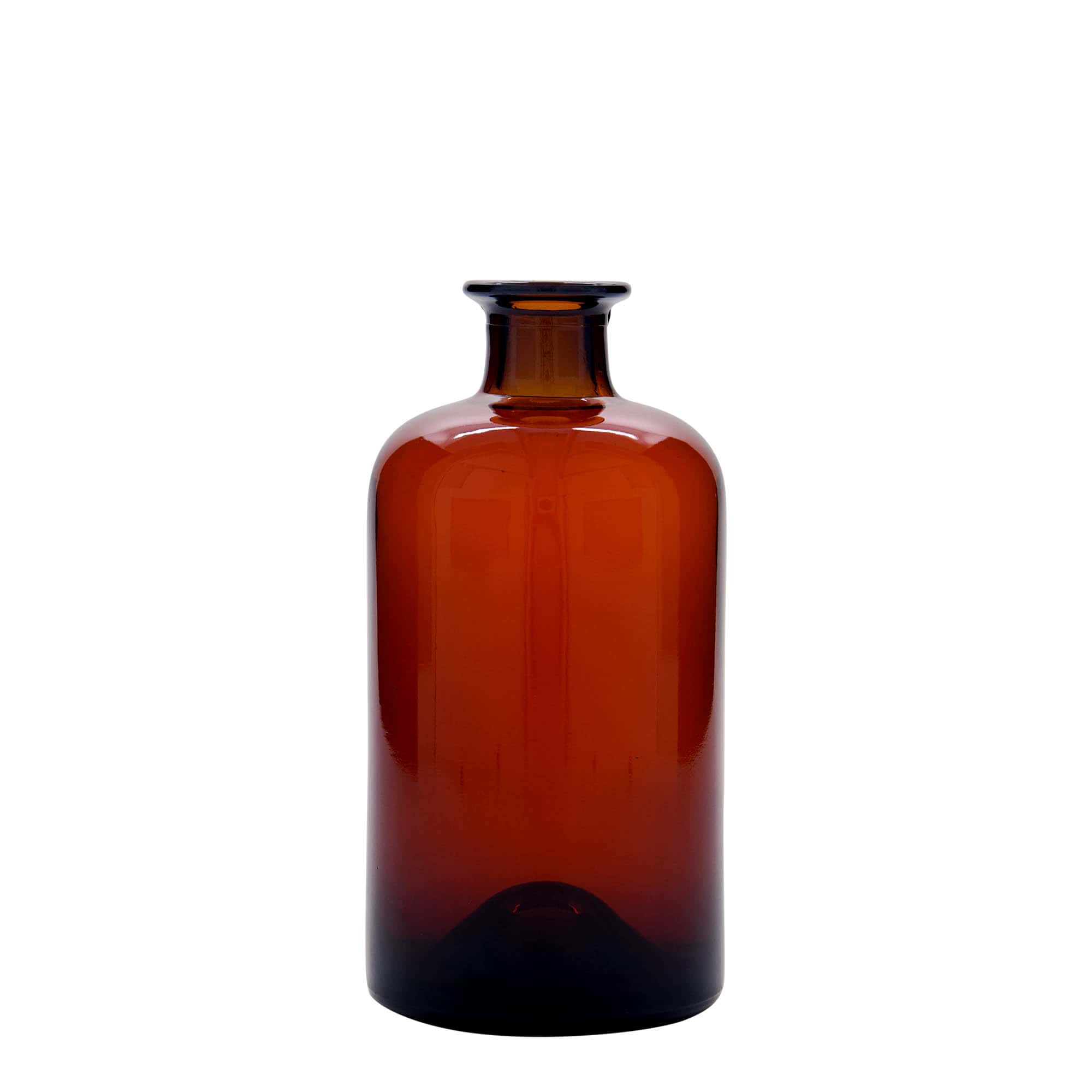 500 ml üvegcsésze, barna, nyílás: parafa
