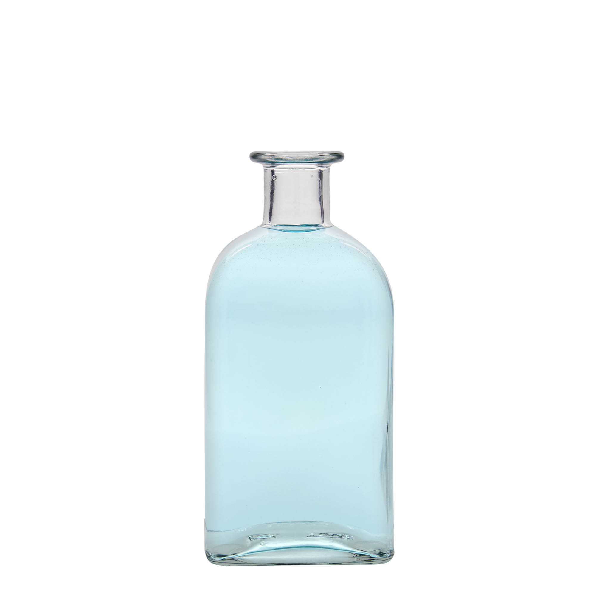 500 ml üvegpalack Apotheker Carré, négyzet alakú, nyílás: parafa dugó 500 ml üvegpalack Apotheker Carré, négyzet alakú, nyílás: parafa dugó