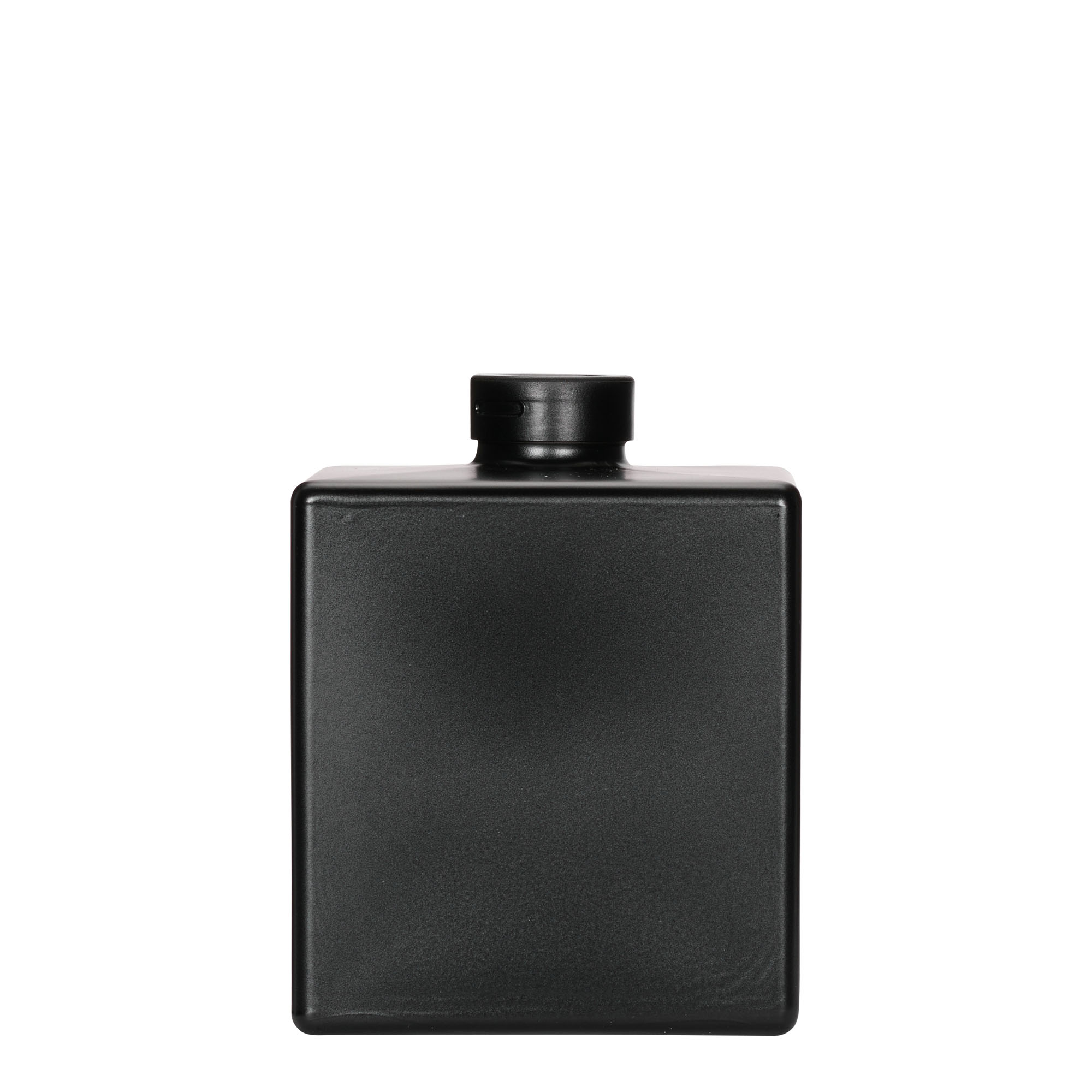 500 ml üvegpalack 'Cube', négyzet alakú, fekete, nyílás: parafa 500 ml üvegpalack 'Cube', négyzet alakú, fekete, nyílás: parafa