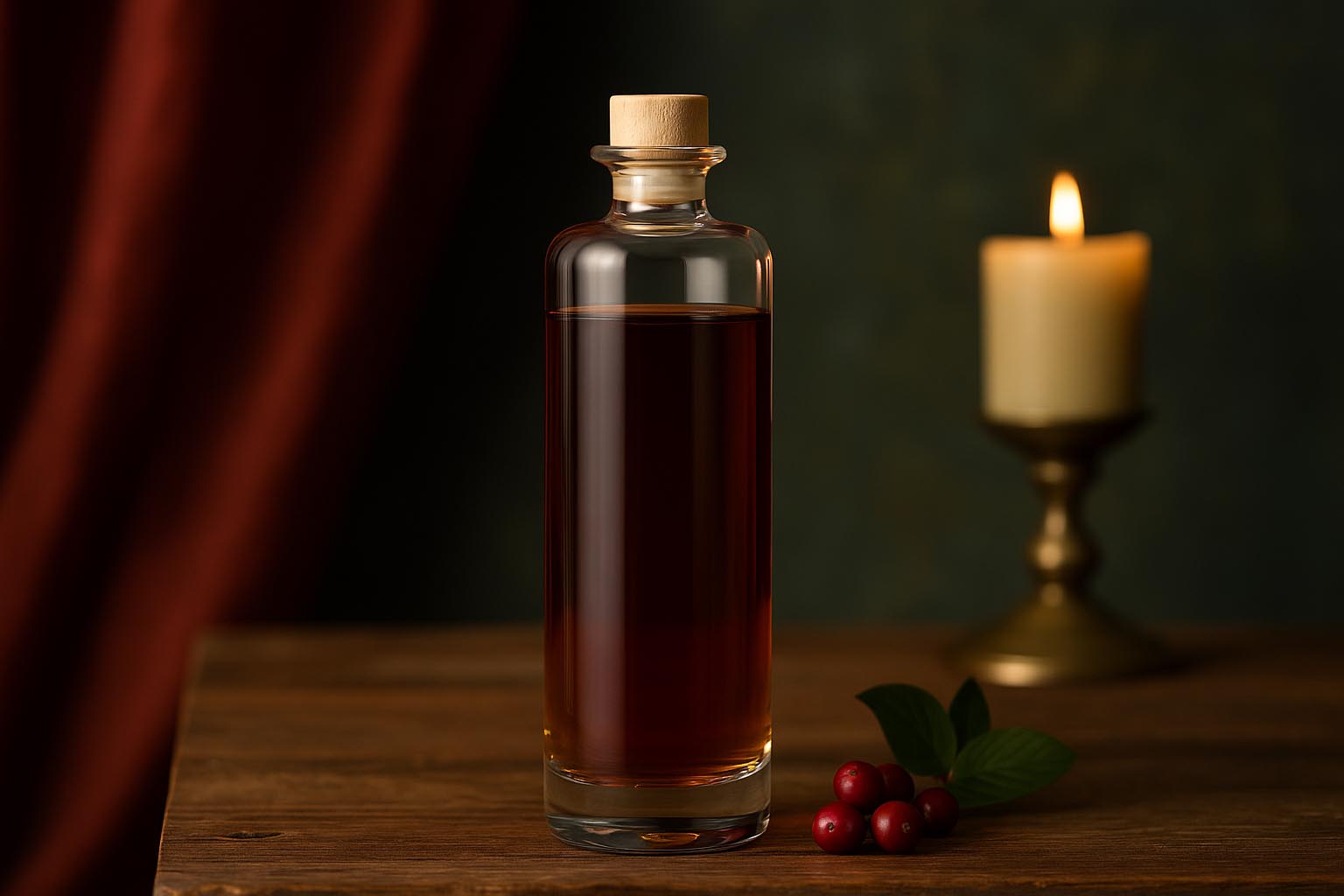 500 ml üvegpalack 'Alberto', nyílás: parafa