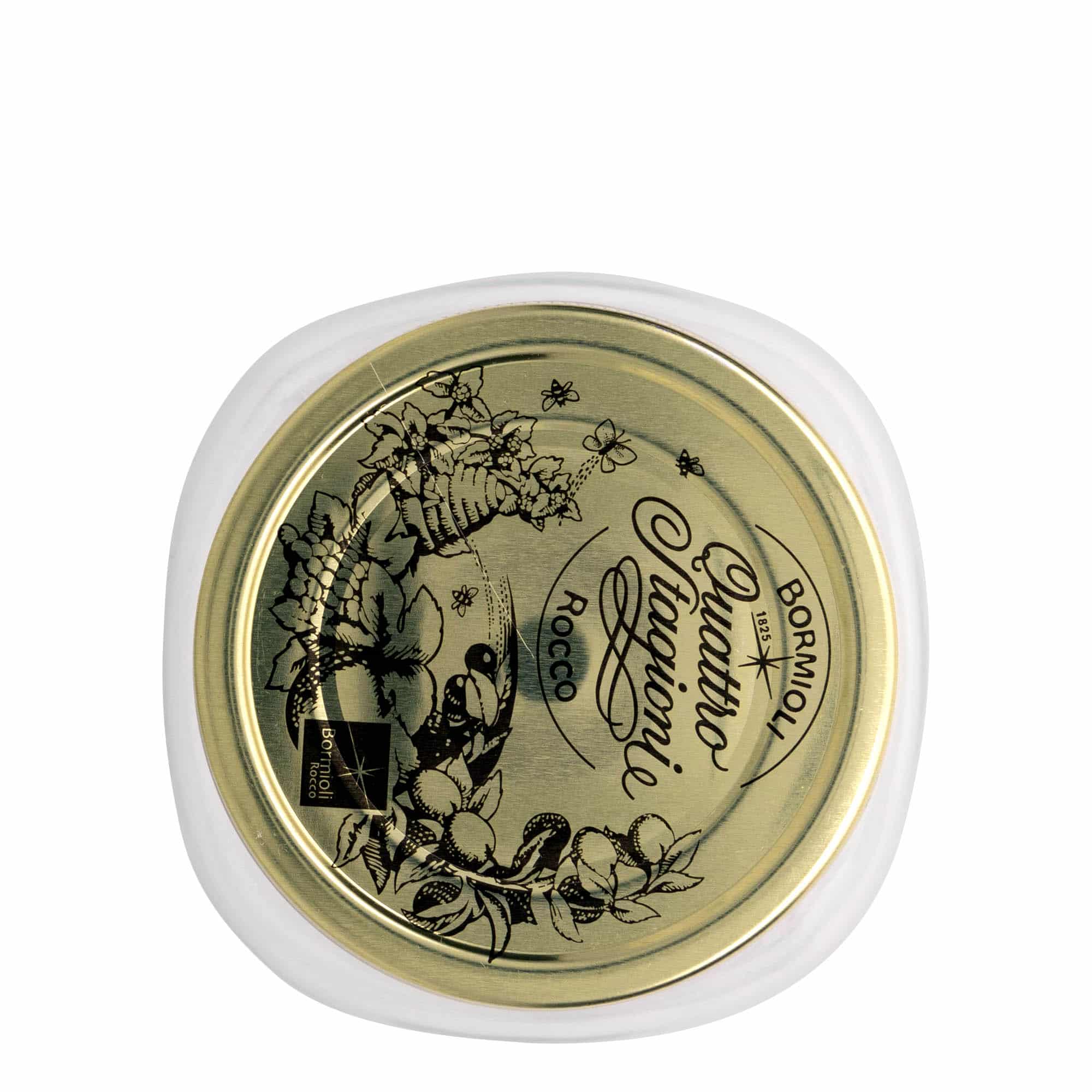 1.000 ml üveg 'Quattro Stagioni', nyílás: csavarzár