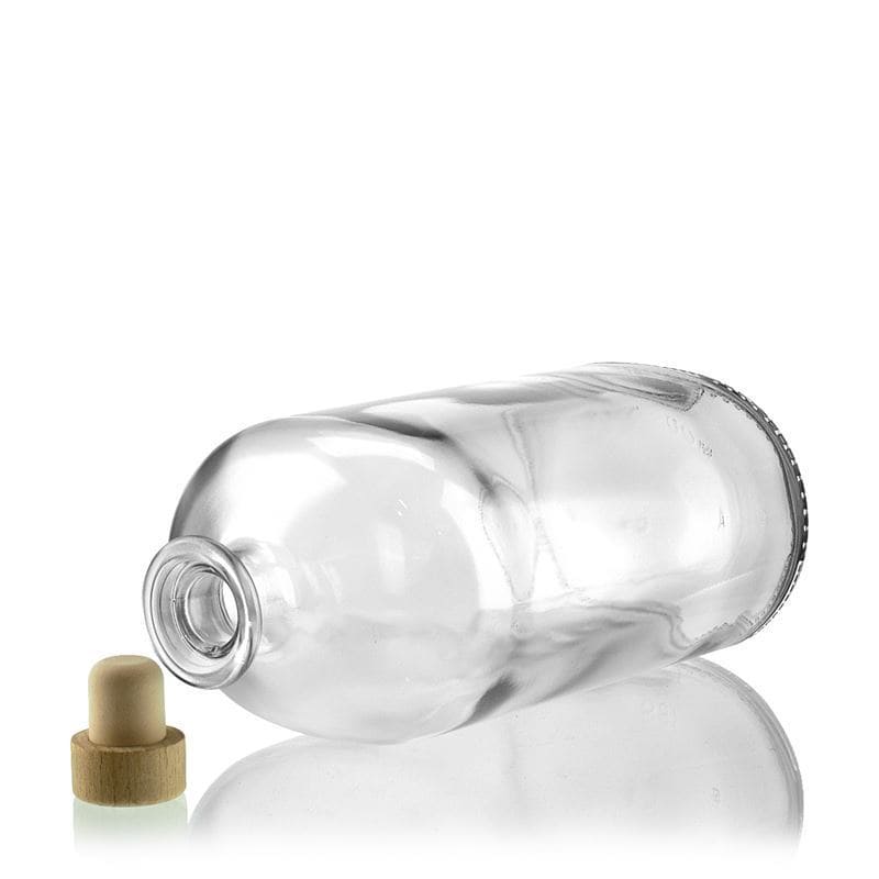 1000 ml-es üvegpalack ’Ei', ovális, szájnyílás: parafadugó 1000 ml-es üvegpalack ’Ei', ovális, szájnyílás: parafadugó