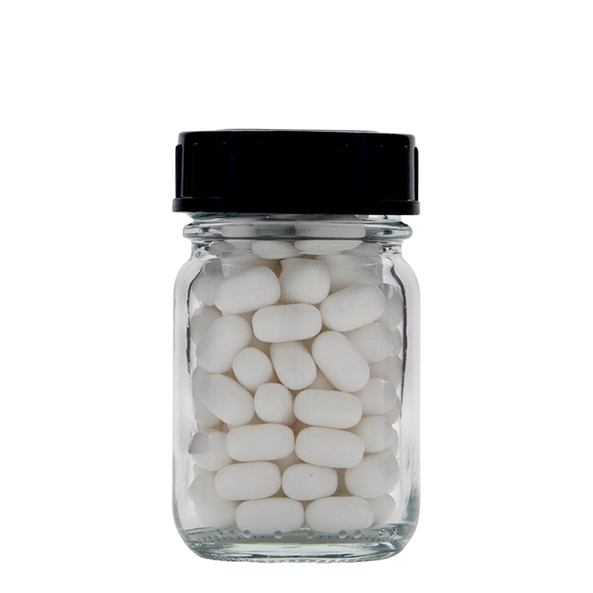 50 ml széles szájú üveg, nyílás: DIN 40 50 ml széles szájú üveg, nyílás: DIN 40