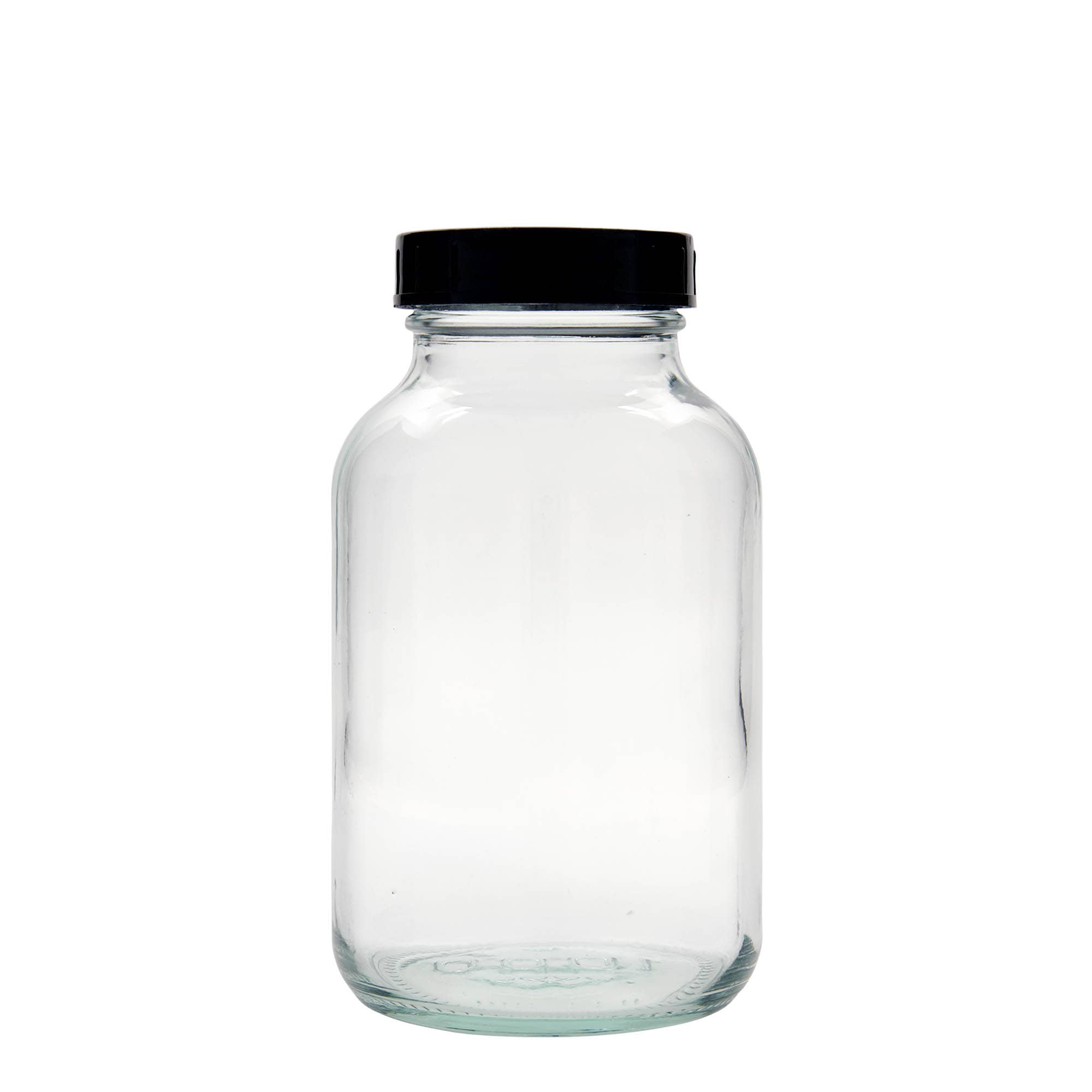 1.000 ml széles szájú üveg, nyílás: DIN 68 1.000 ml széles szájú üveg, nyílás: DIN 68