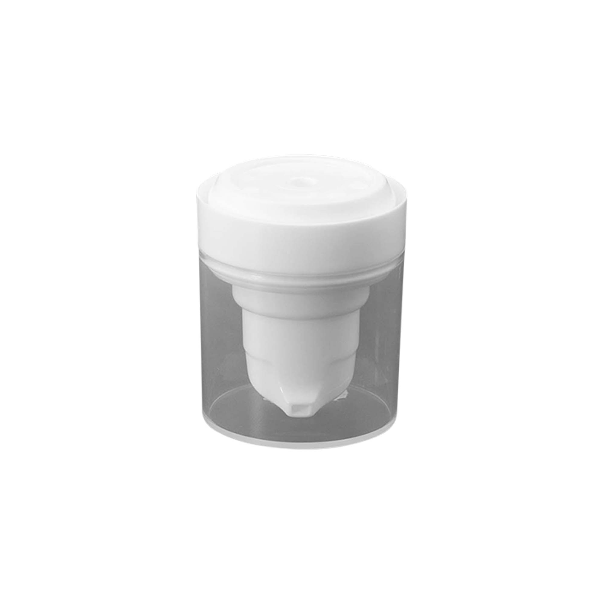 Airless adagoló pumpafej 'Micro', PP-műanyag, fehér Airless adagoló pumpafej 'Micro', PP-műanyag, fehér