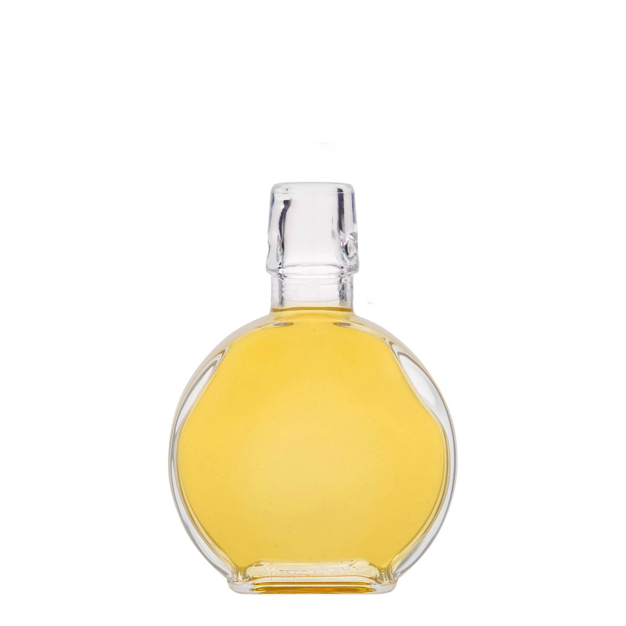 200 ml üvegpalack 'Sensatione', téglalap alakú, nyílás: patentzár