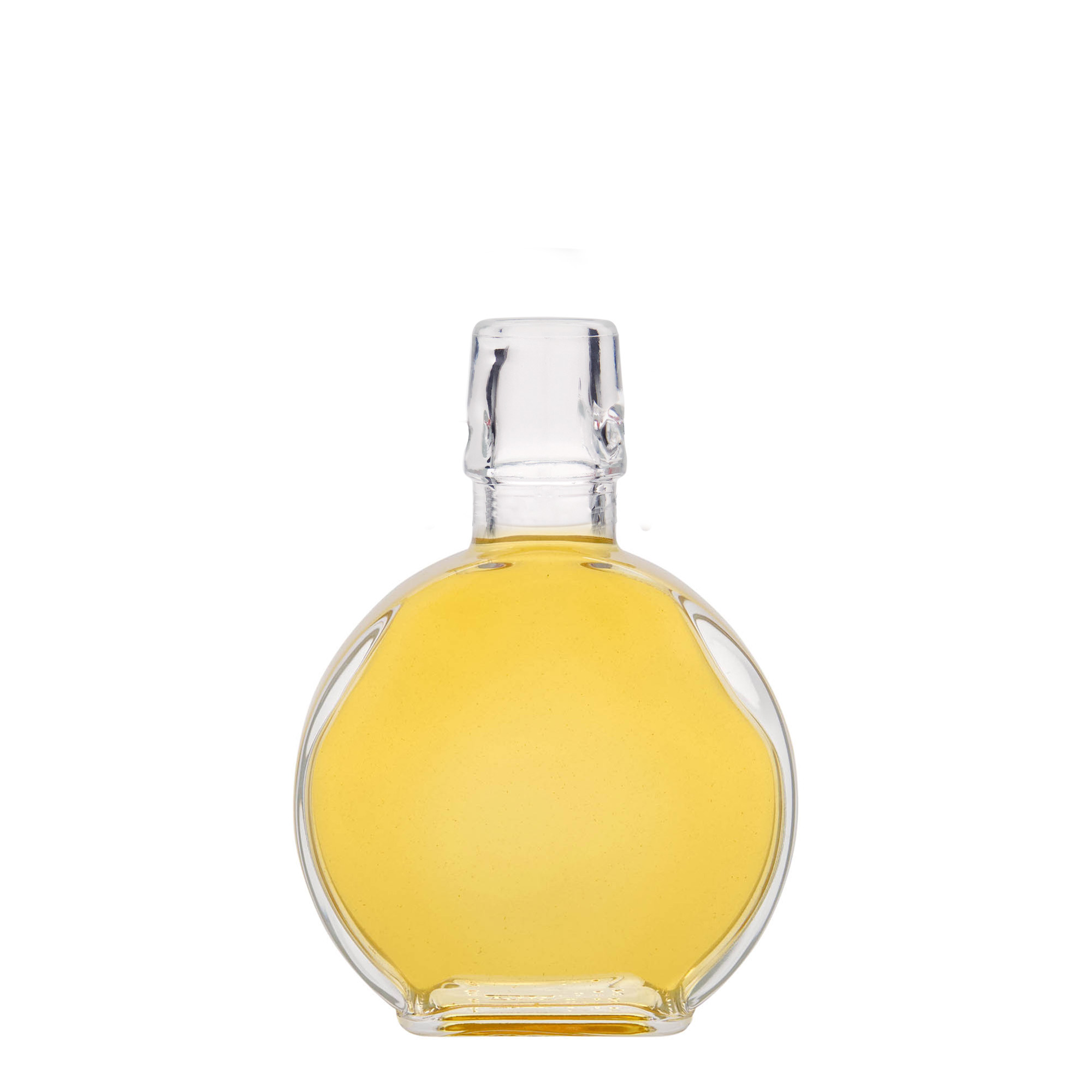 200 ml üvegpalack 'Sensatione', téglalap alakú, nyílás: patentzár