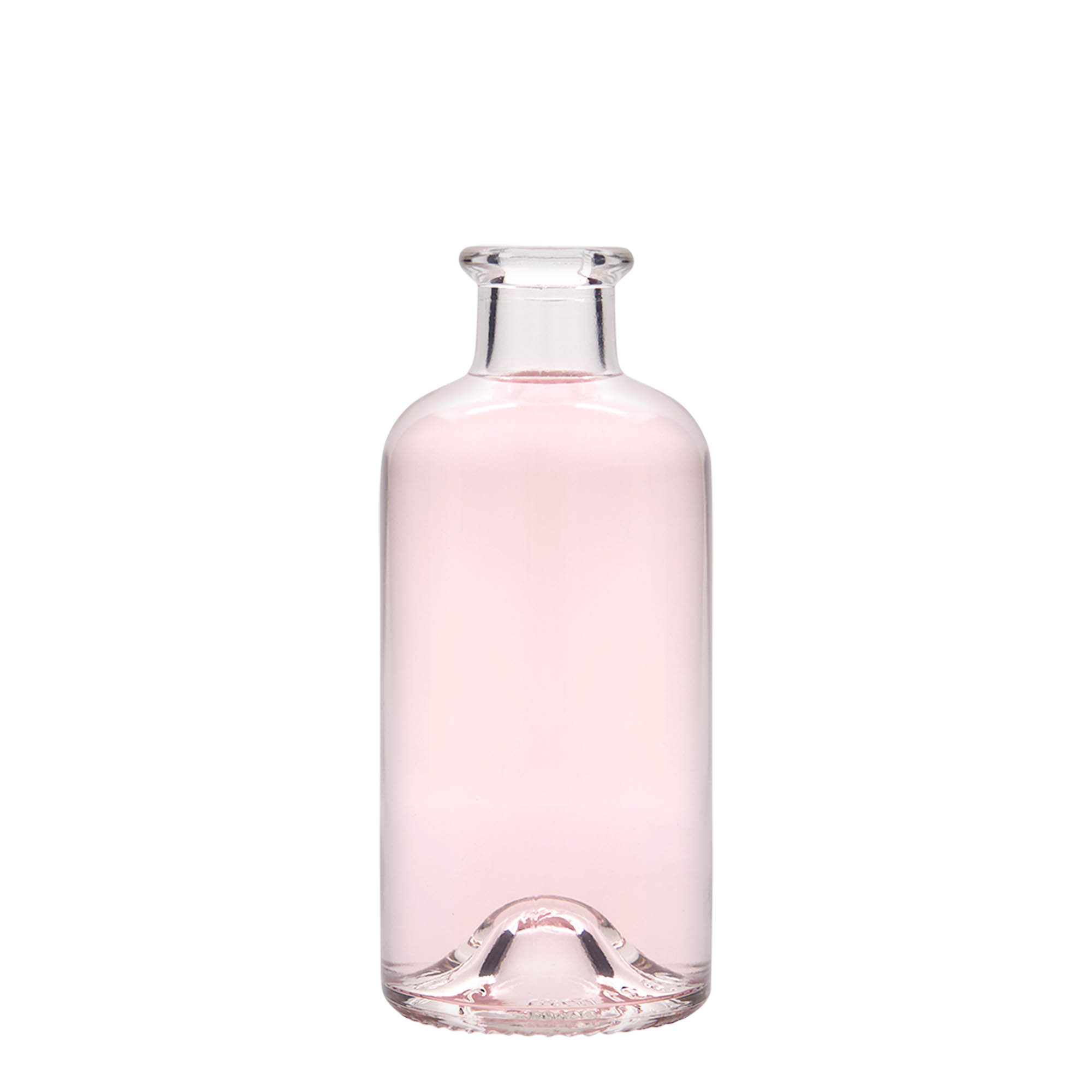 200 ml üvegpalack gyógyszerész, nyílás: parafa