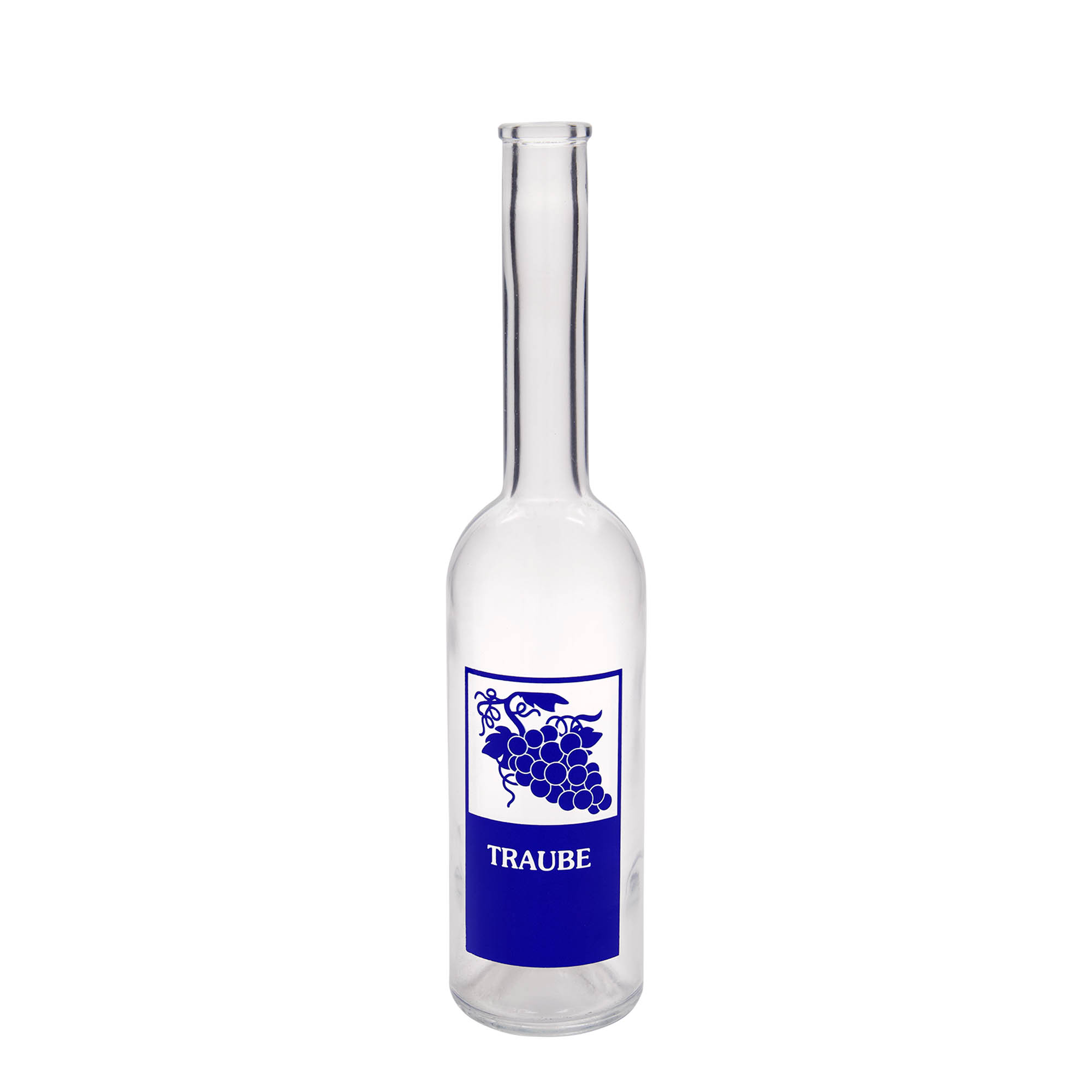 500 ml üvegpalack 'Opera', motívum: szőlő, nyak: parafa 500 ml üvegpalack 'Opera', motívum: szőlő, nyak: parafa