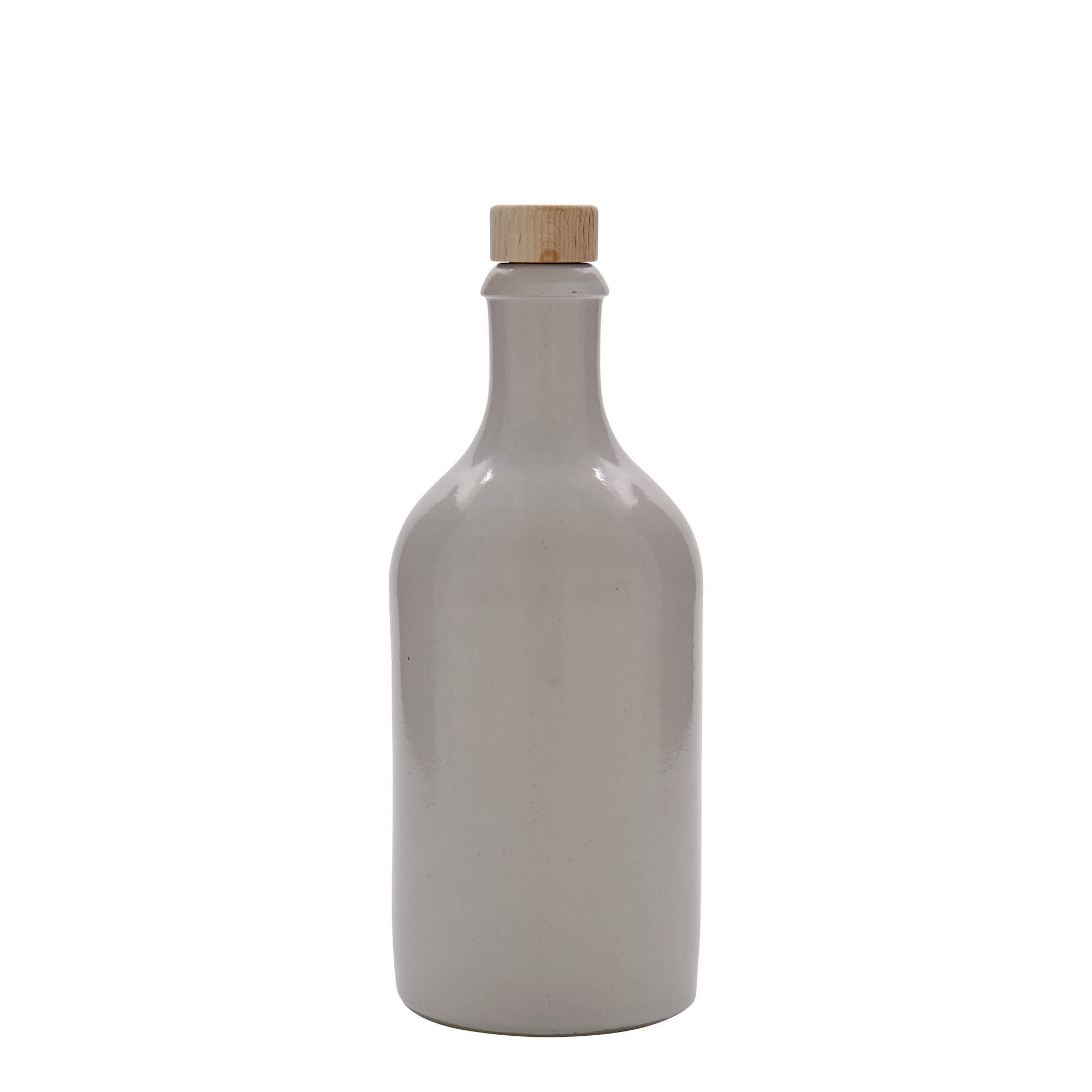 500 ml agyagedény, kőedény, fehér, nyílás: parafa 500 ml agyagedény, kőedény, fehér, nyílás: parafa