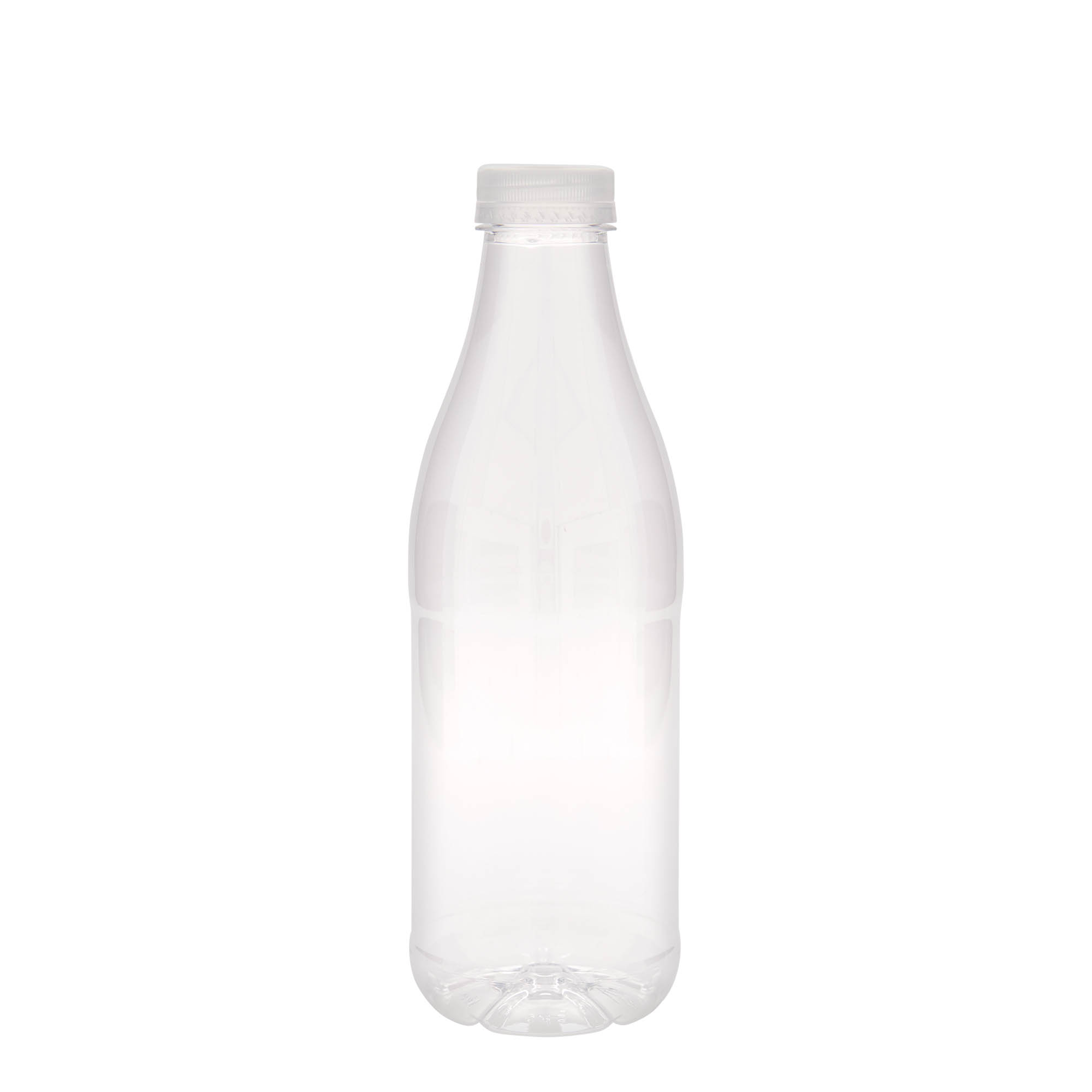 1.000 ml PET-palack 'Milk and Juice', műanyag, nyílás: 38 mm