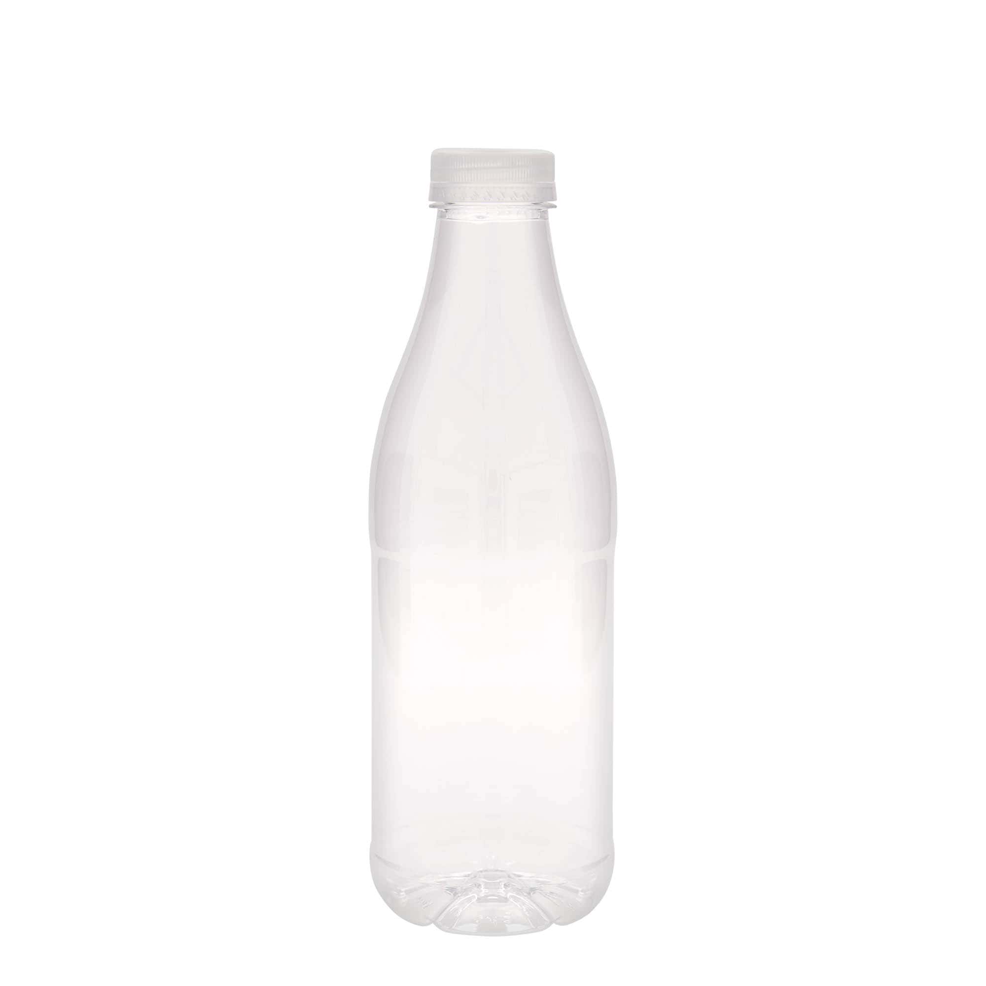 1.000 ml PET-palack 'Milk and Juice', műanyag, nyílás: 38 mm