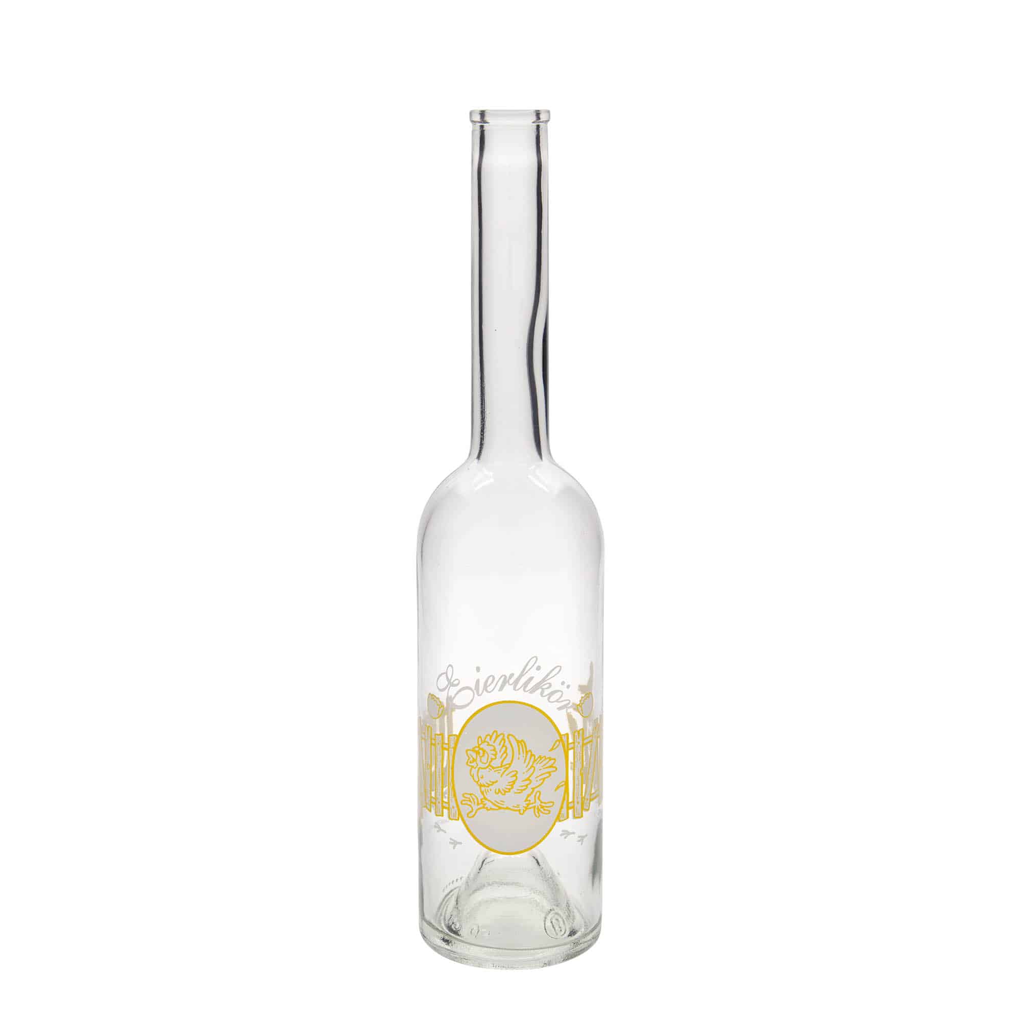 500 ml-es üvegpalack 'Opera', motívum: Tojáslikőr, szájnyílás: parafadugó 500 ml-es üvegpalack 'Opera', motívum: Tojáslikőr, szájnyílás: parafadugó