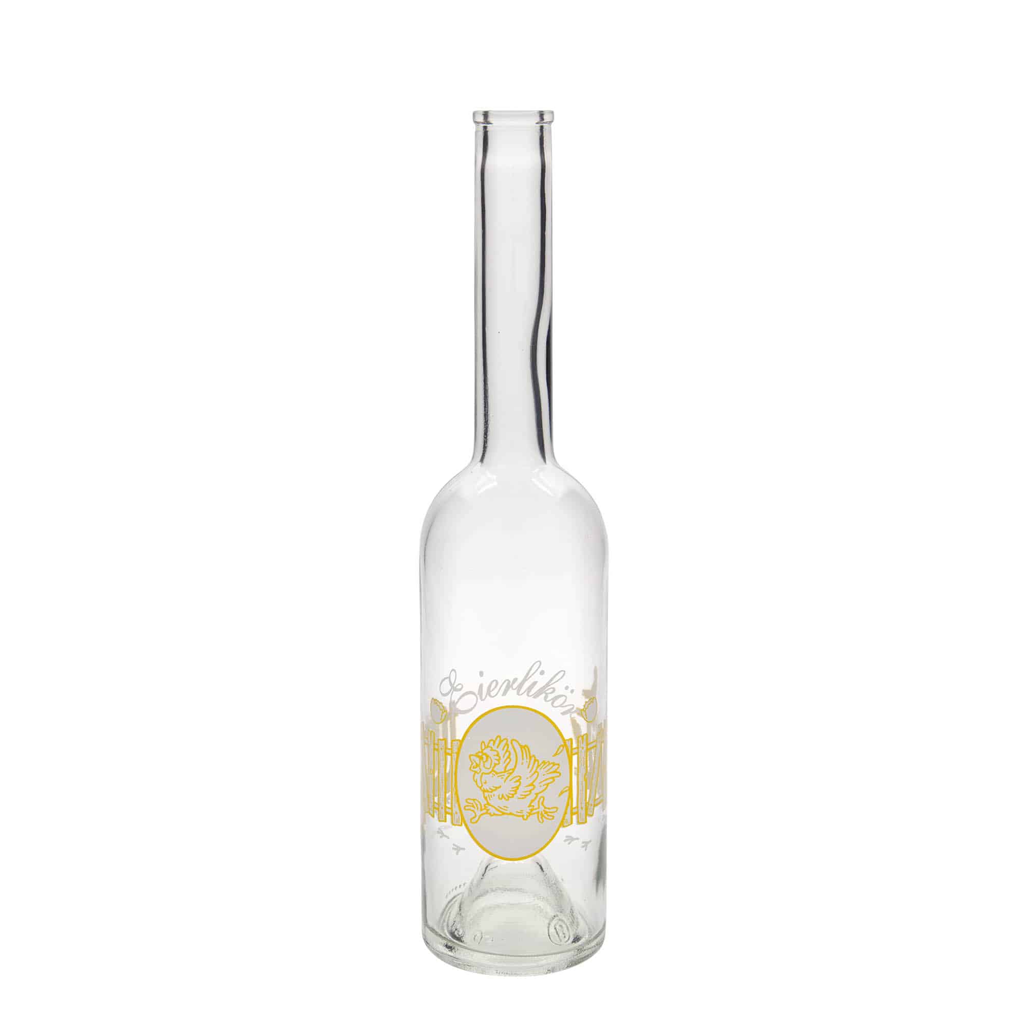 500 ml üvegpalack 'Opera', motívum: tojáslikőr, nyílás: parafa