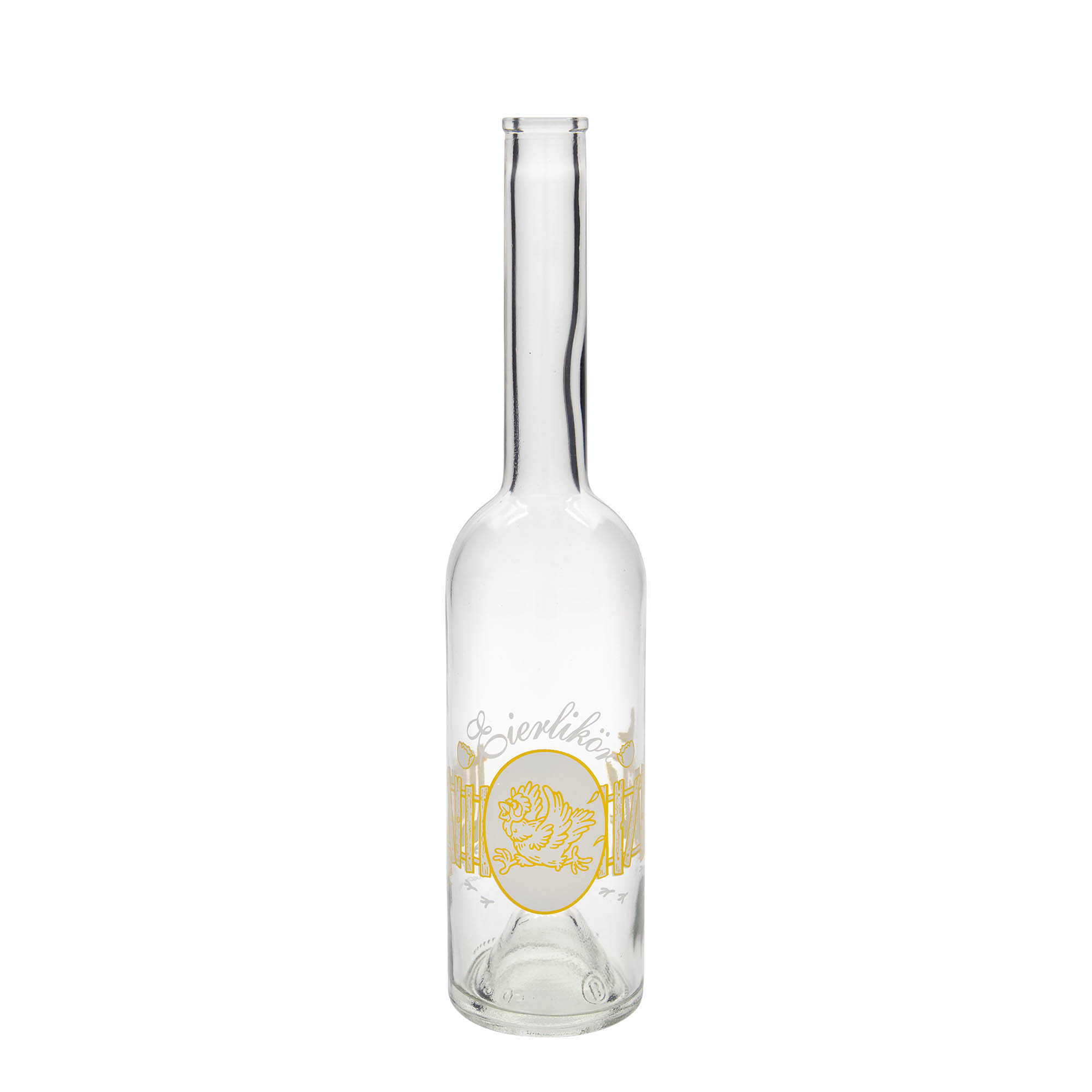 500 ml üvegpalack 'Opera', motívum: tojáslikőr, nyílás: parafa