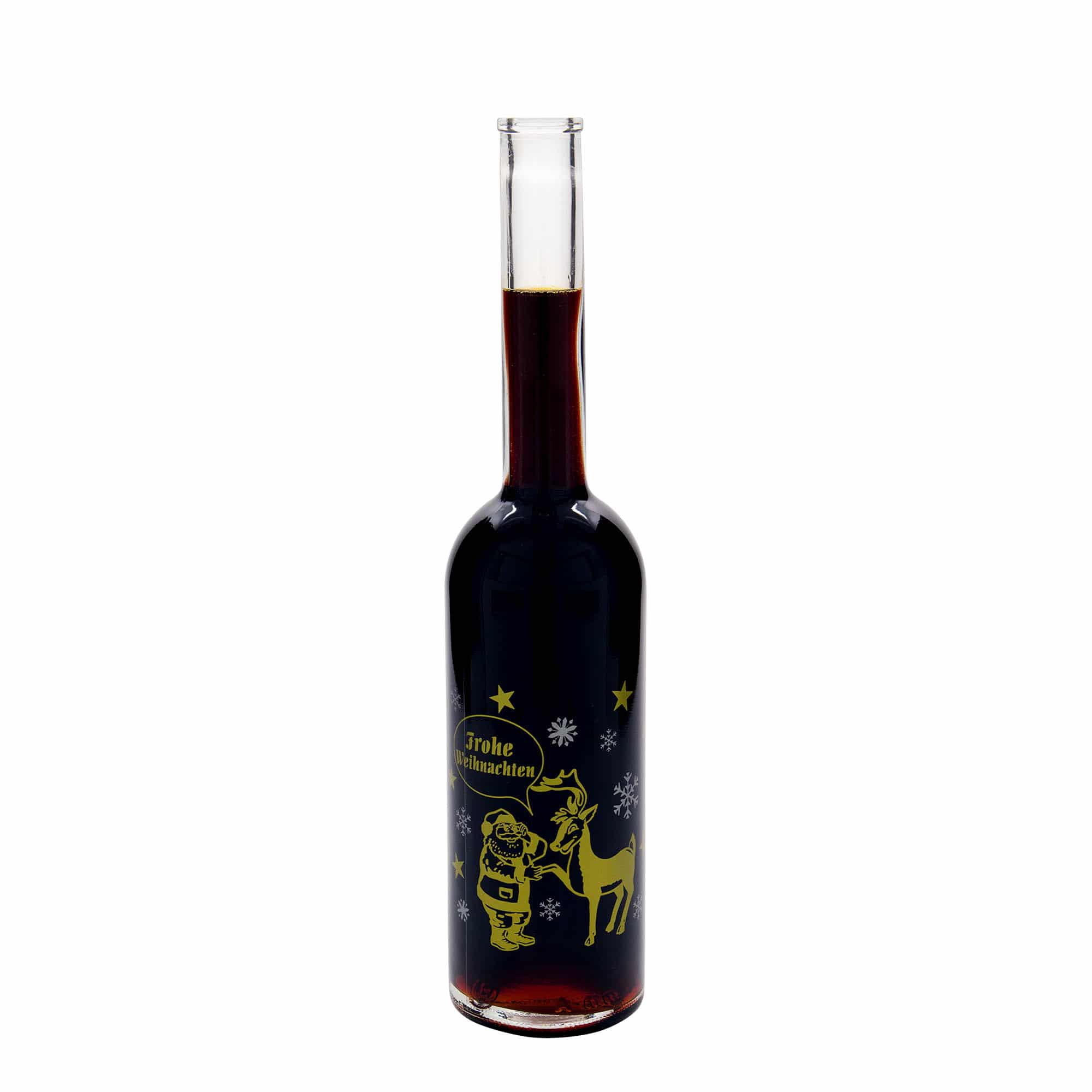 500 ml-es üvegpalack 'Opera', motívum: Tűzijáték, szájnyílás: parafadugó