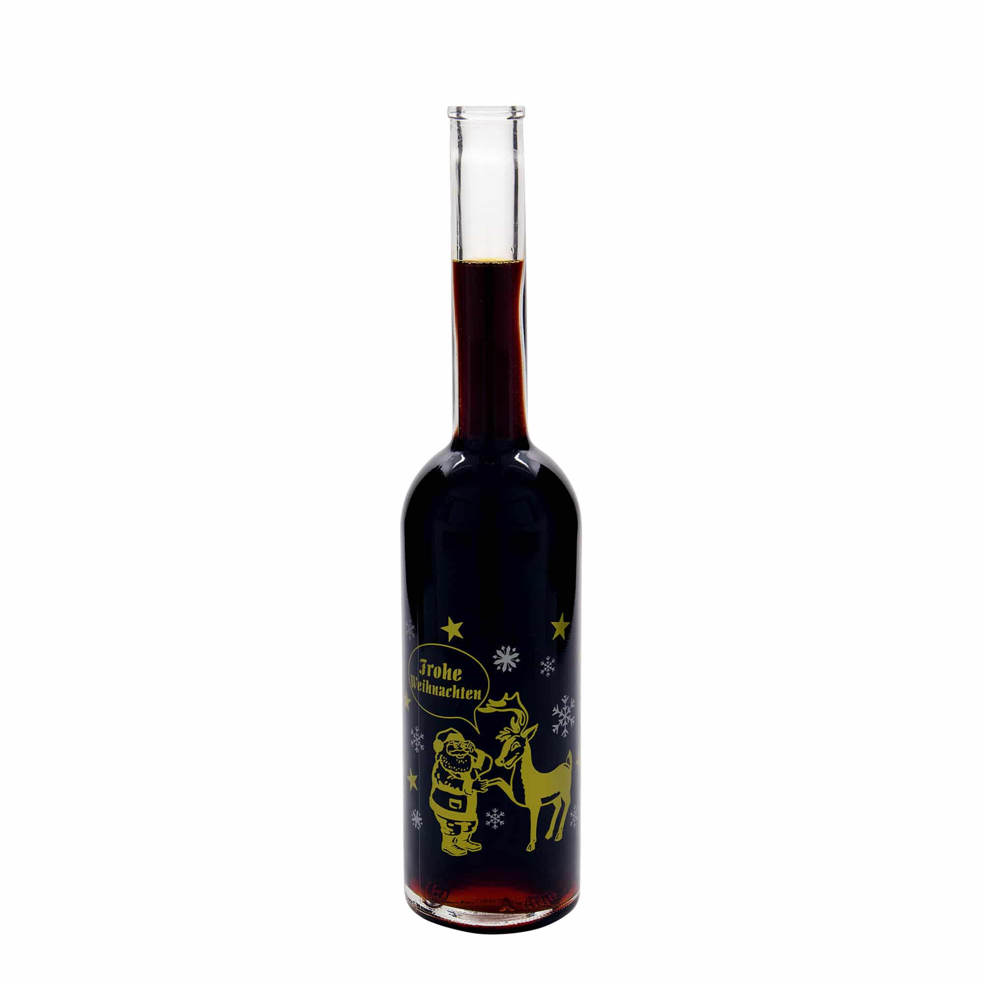 500 ml üvegpalack 'Opera', motívum: Tűzijáték, nyílás: parafa