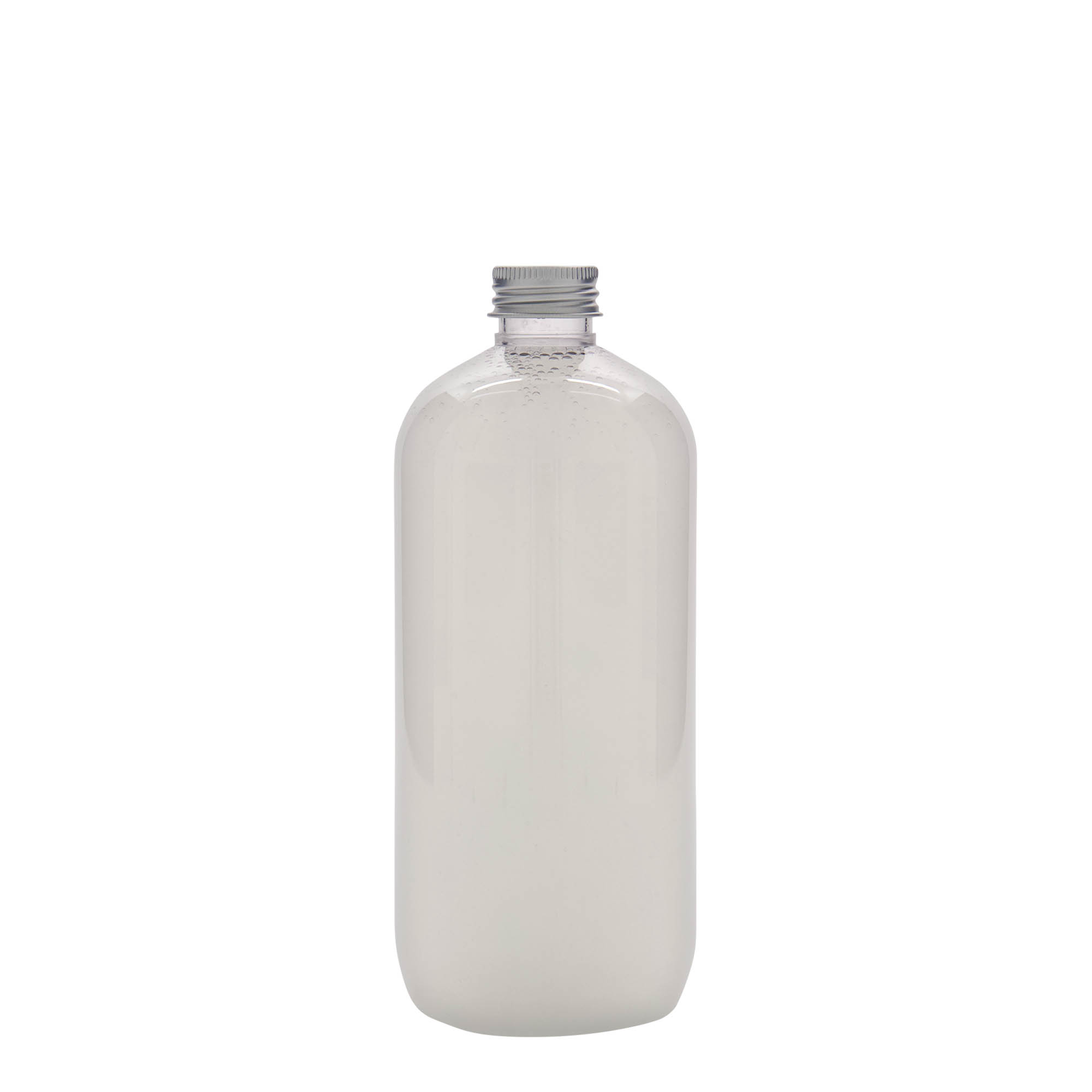 500 ml PET-palack 'Boston', műanyag, nyakméret: 24/410