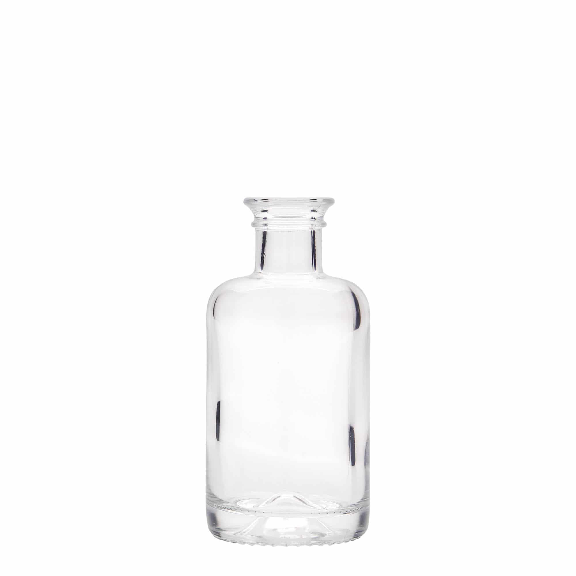 100 ml üvegcső, patikárius, nyílás: parafa