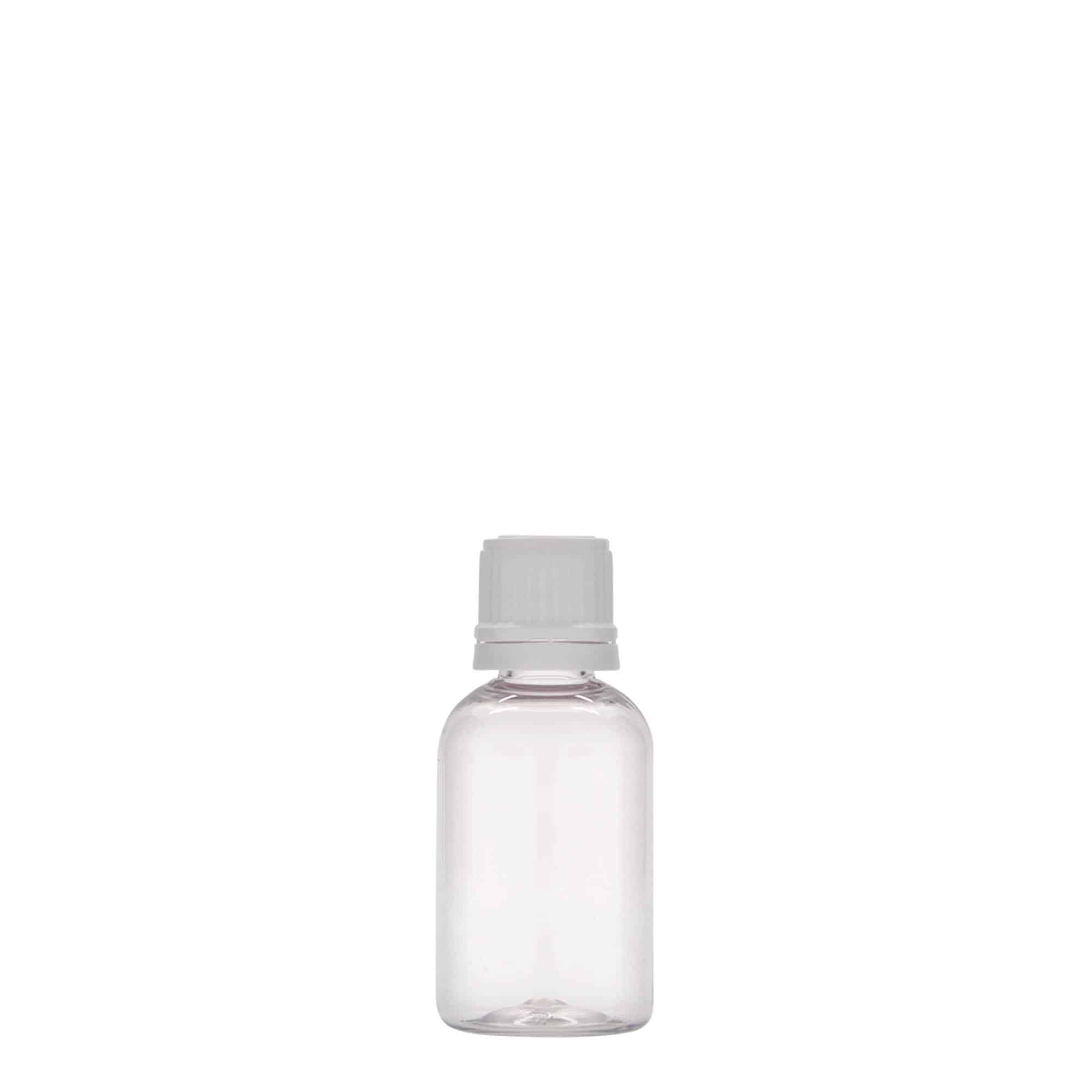30 ml-es PET-patikai üveg 'Easy Living', műanyag, szájnyílás: DIN 18