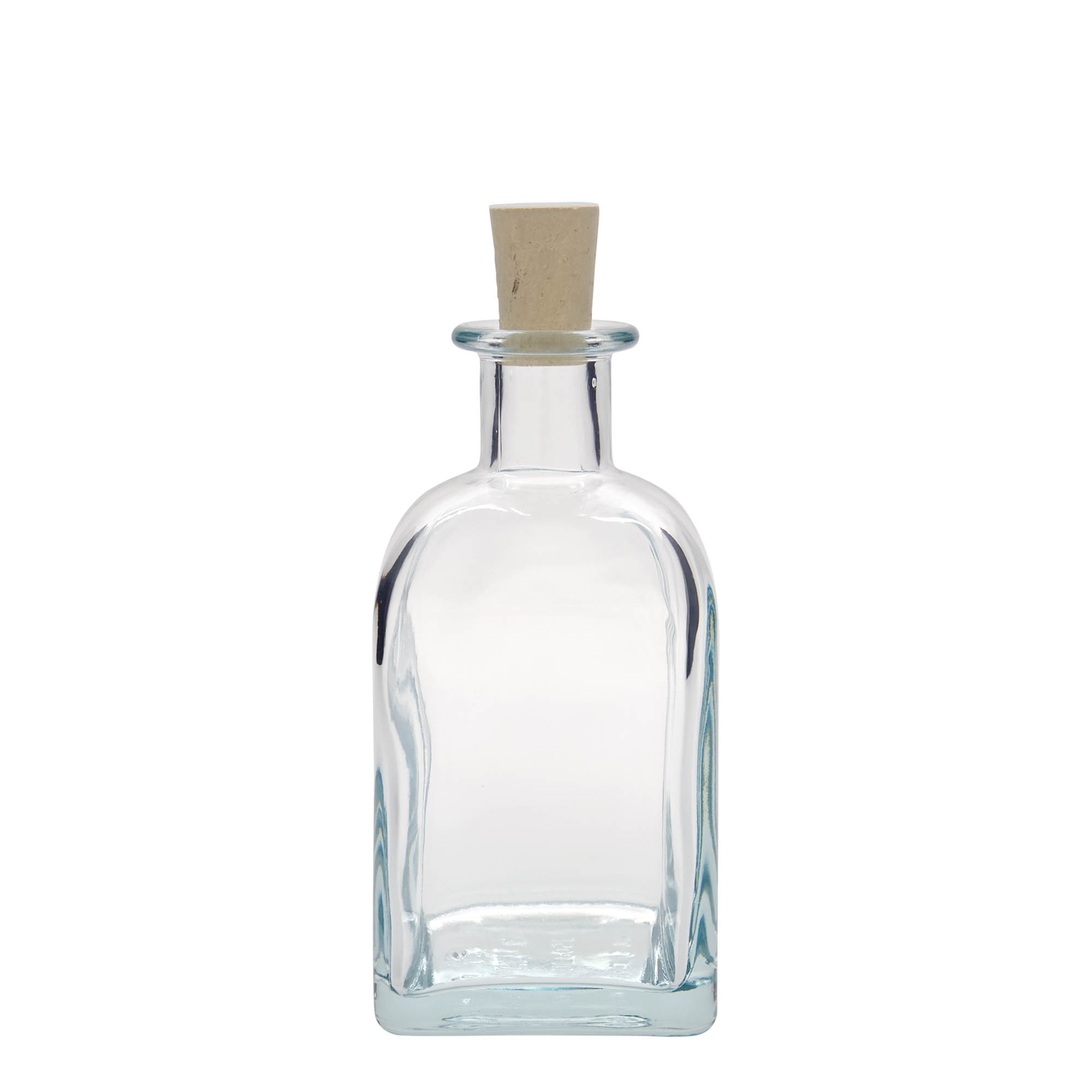 350 ml üvegpalack Apotheker Carré, négyzet alakú, nyílás: parafa 350 ml üvegpalack Apotheker Carré, négyzet alakú, nyílás: parafa