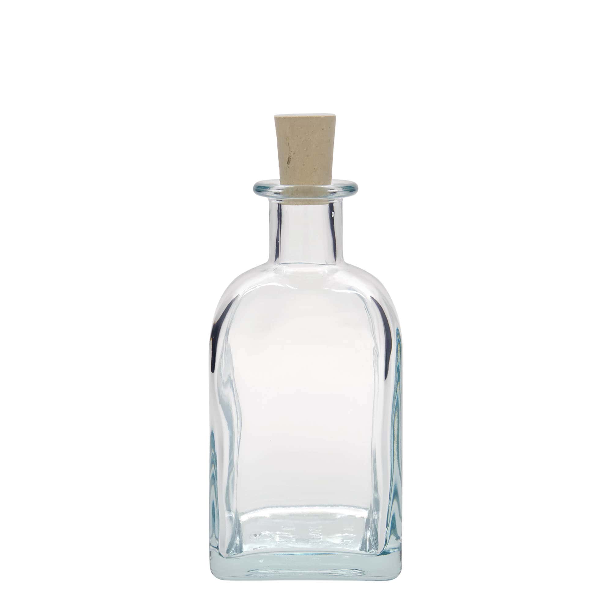 350 ml üvegpalack Apotheker Carré, négyzet alakú, nyílás: parafa 350 ml üvegpalack Apotheker Carré, négyzet alakú, nyílás: parafa