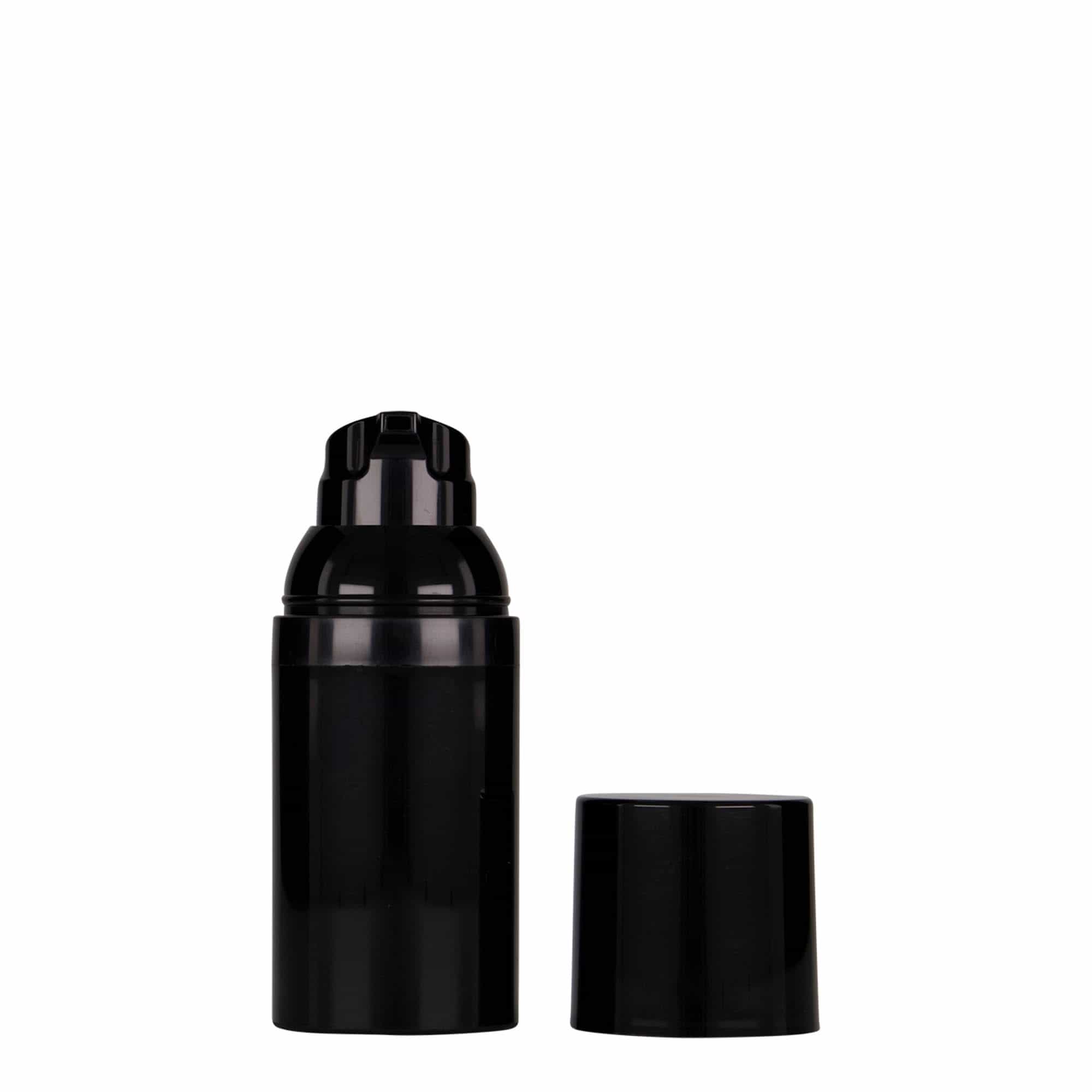 30 ml légmentes adagoló 'Mezzo', PP-műanyag, fekete