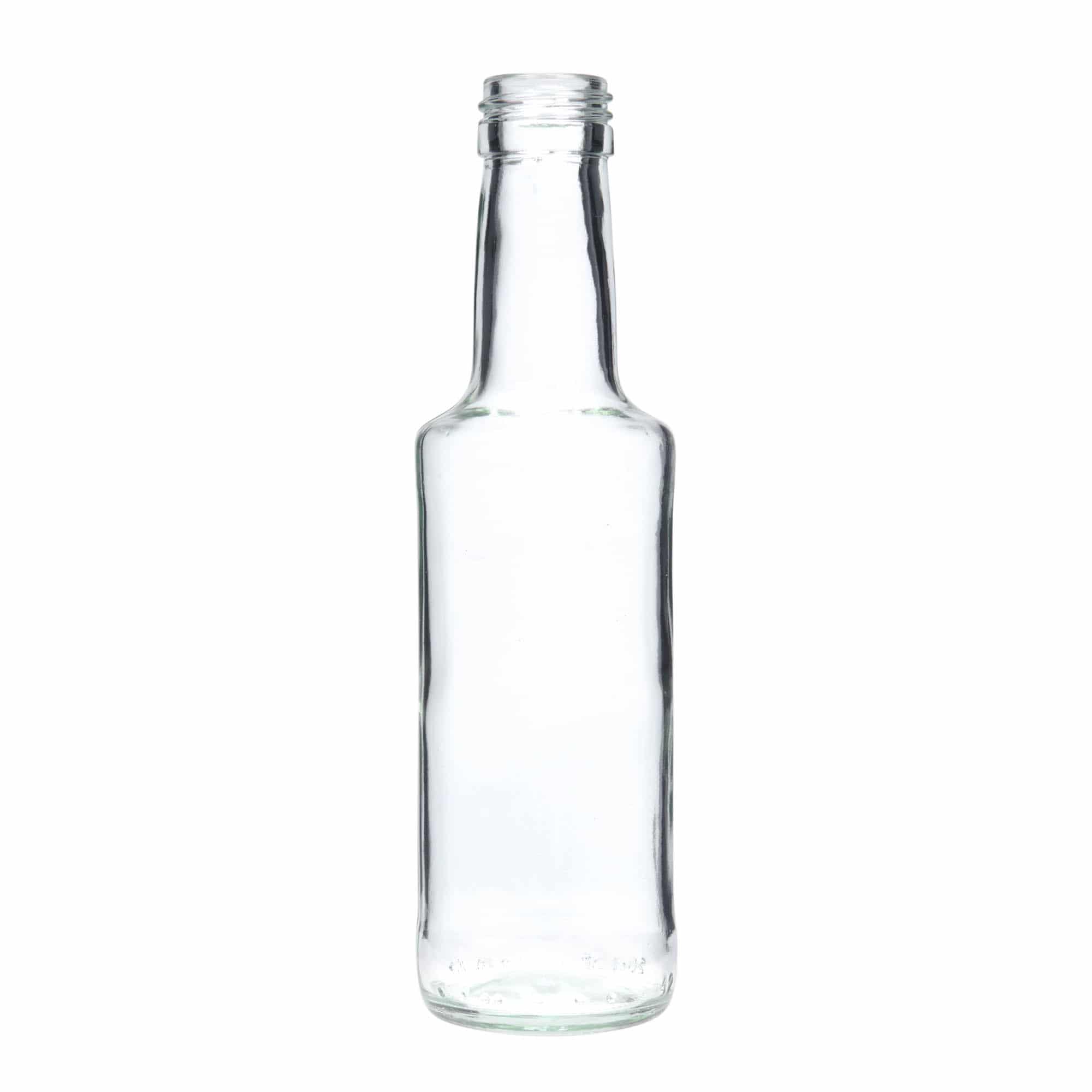 200 ml üvegpalack 'Bernie', nyílás: PP 28