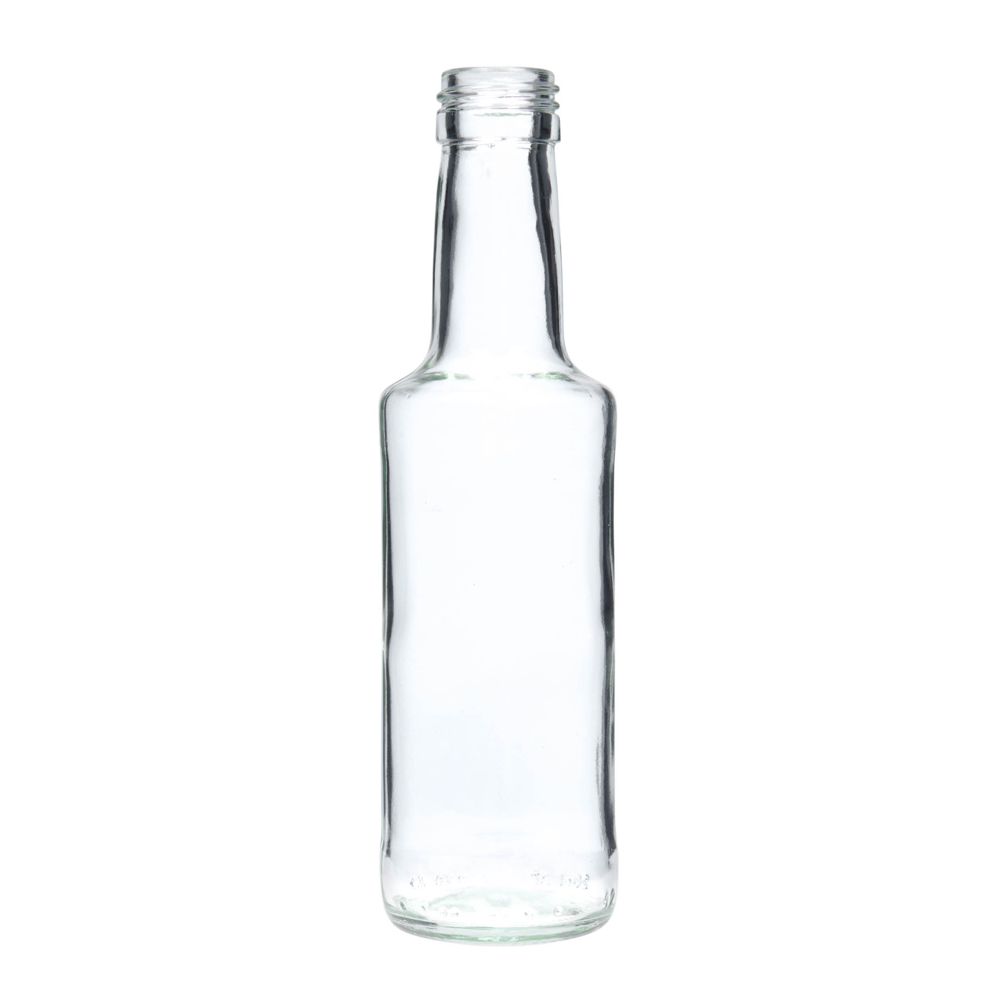 200 ml üvegpalack 'Bernie', nyílás: PP 28