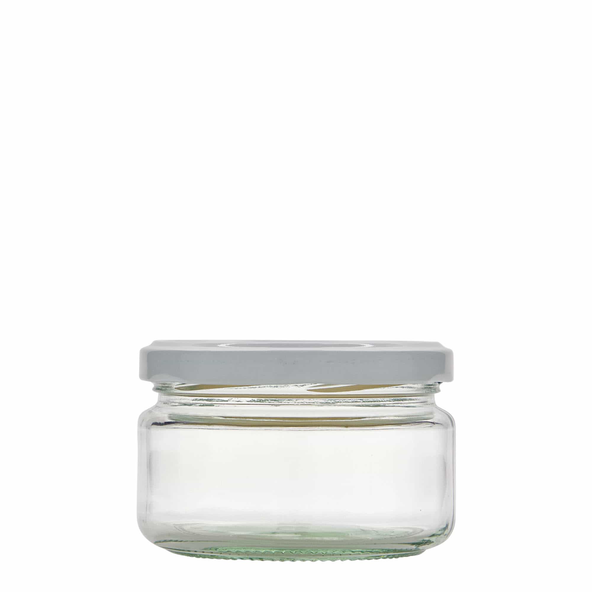 230 ml lapos kerek üveg, nyílás: Twist-Off (TO 82)