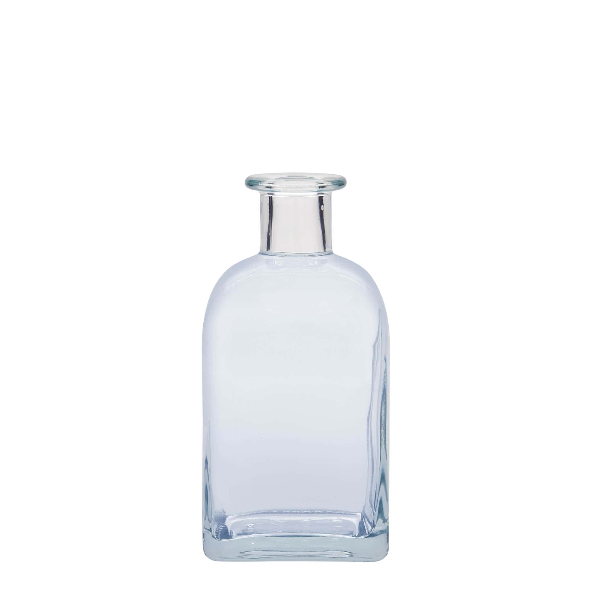 350 ml-es patikai üvegpalack Carré, négyzet alakú, szájnyílás: parafadugó