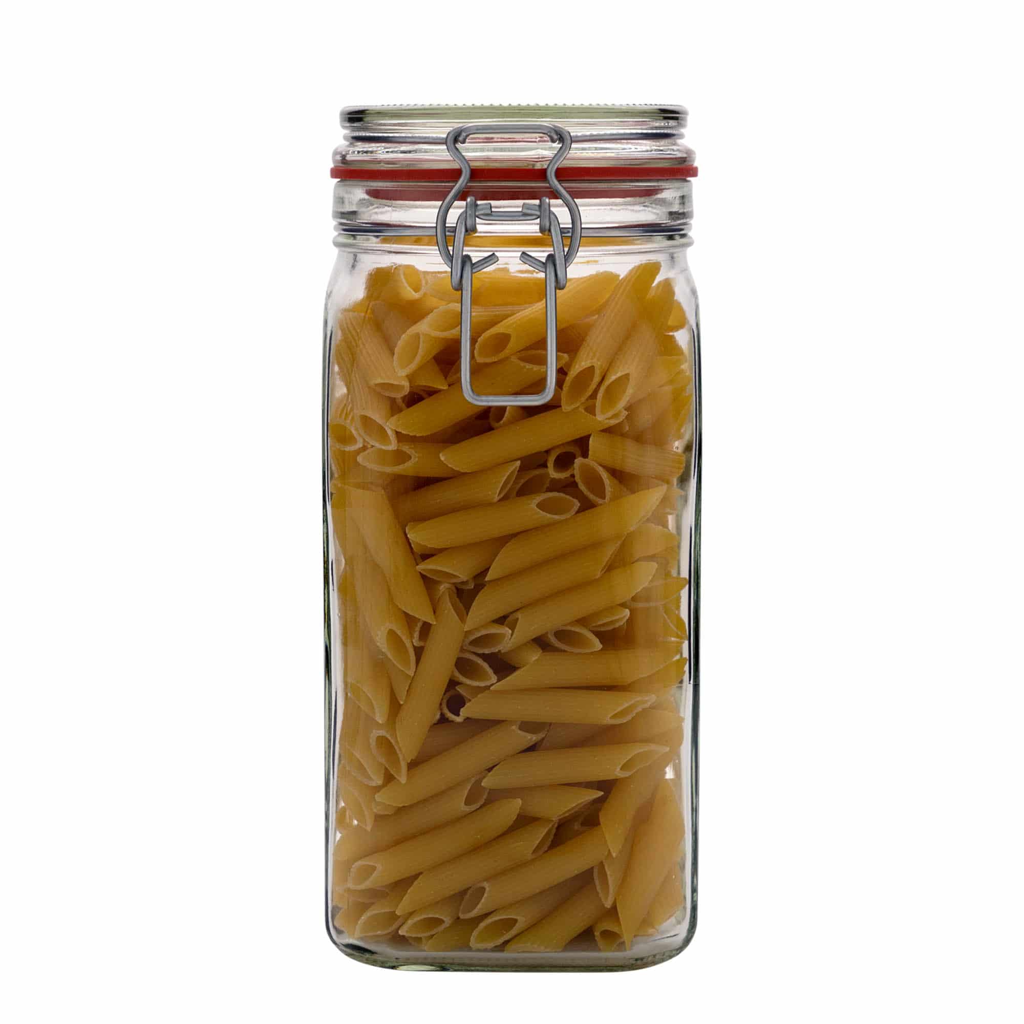 1.540 ml drótkapcsos üveg #, négyzet alakú, nyílás: drótkapcsos záróelem