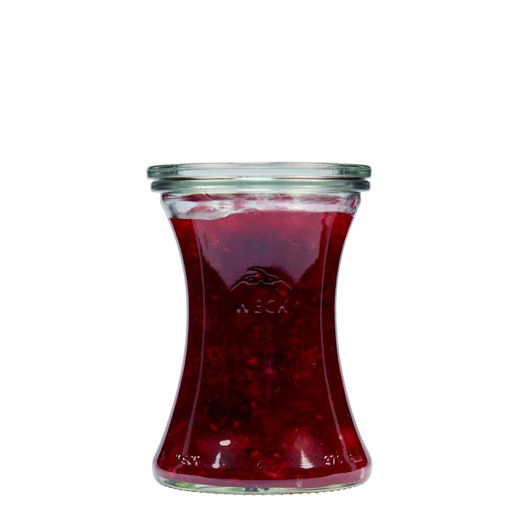 370 ml WECK delikátüveg, nyílás: kerek perem