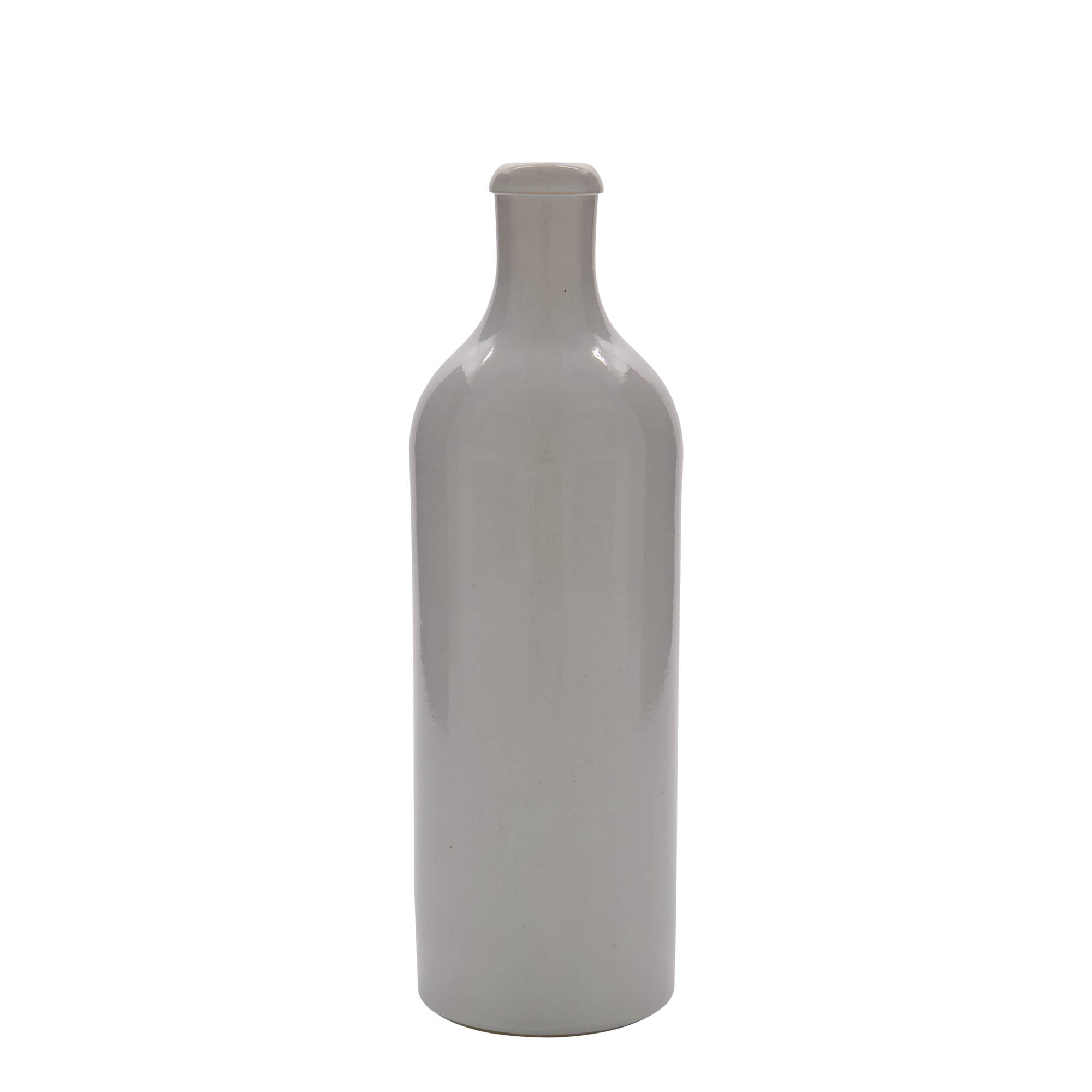 750 ml agyagedény, kőedény, fehér, nyílás: parafa