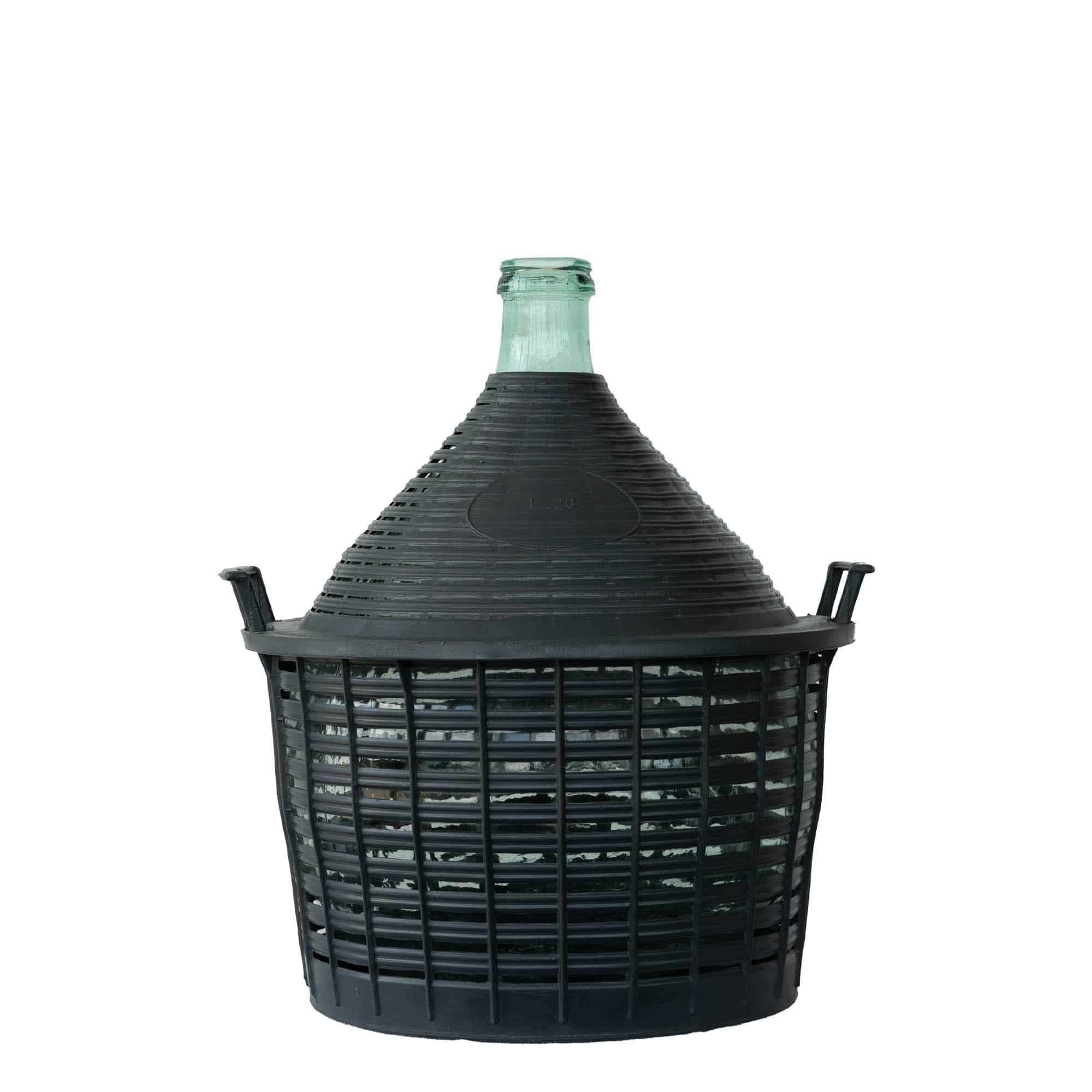 20 l keskeny nyakú demizson, üveg, szájnyílás: pattintós fedél 20 l keskeny nyakú demizson, üveg, szájnyílás: pattintós fedél