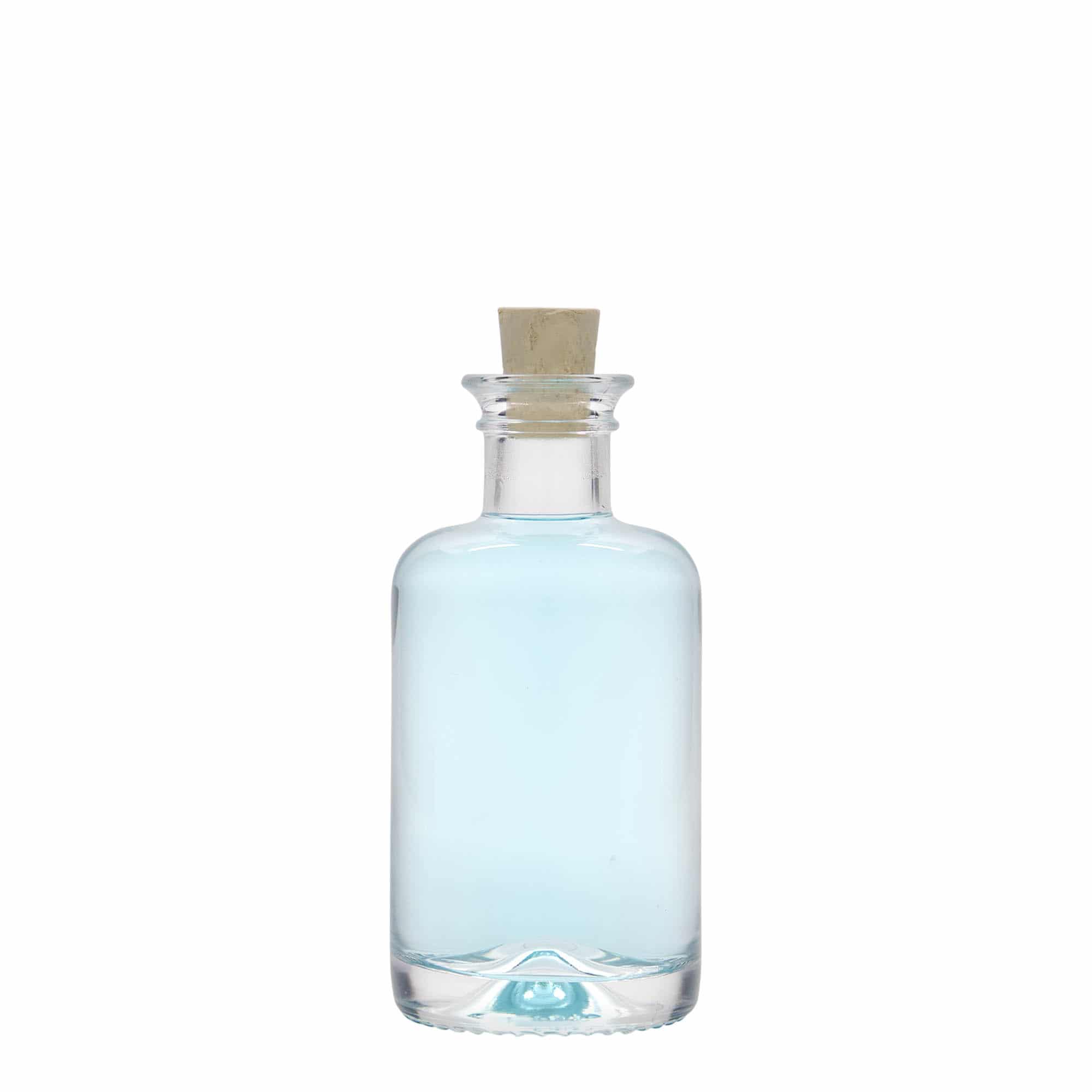 100 ml-es patikai üvegpalack, szájnyílás: parafadugó