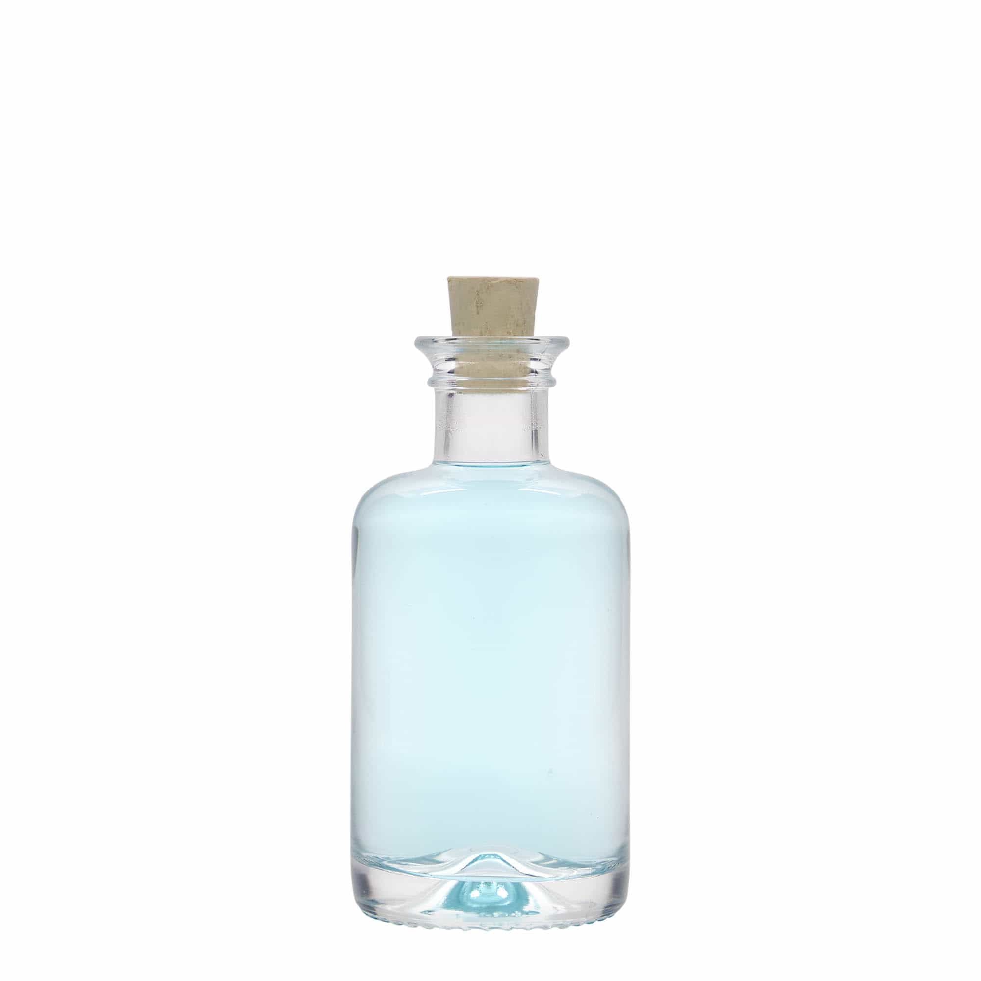 100 ml üvegcső, patikárius, nyílás: parafa