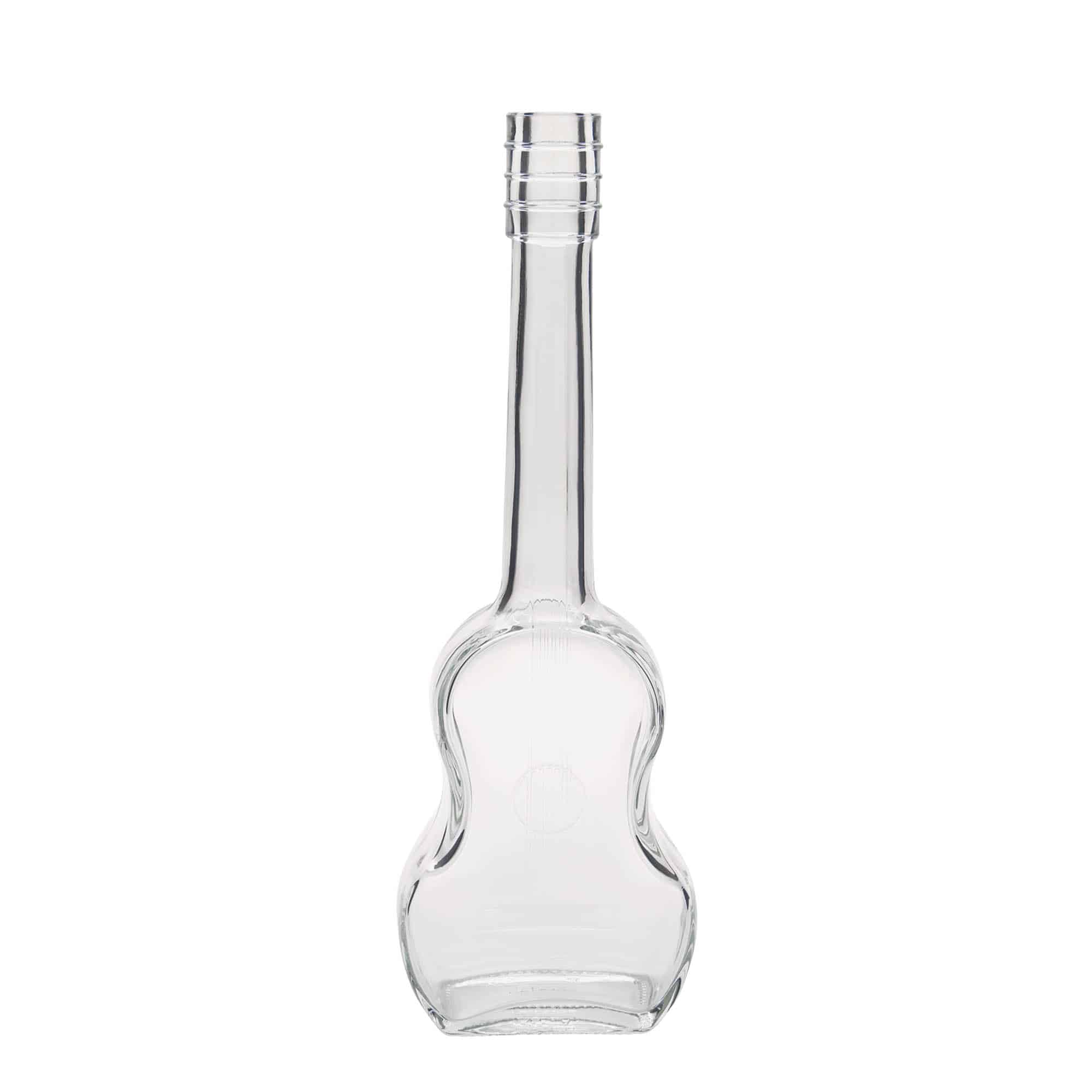 500 ml-es üvegpalack 'Gitarre', szájnyílás: parafadugó