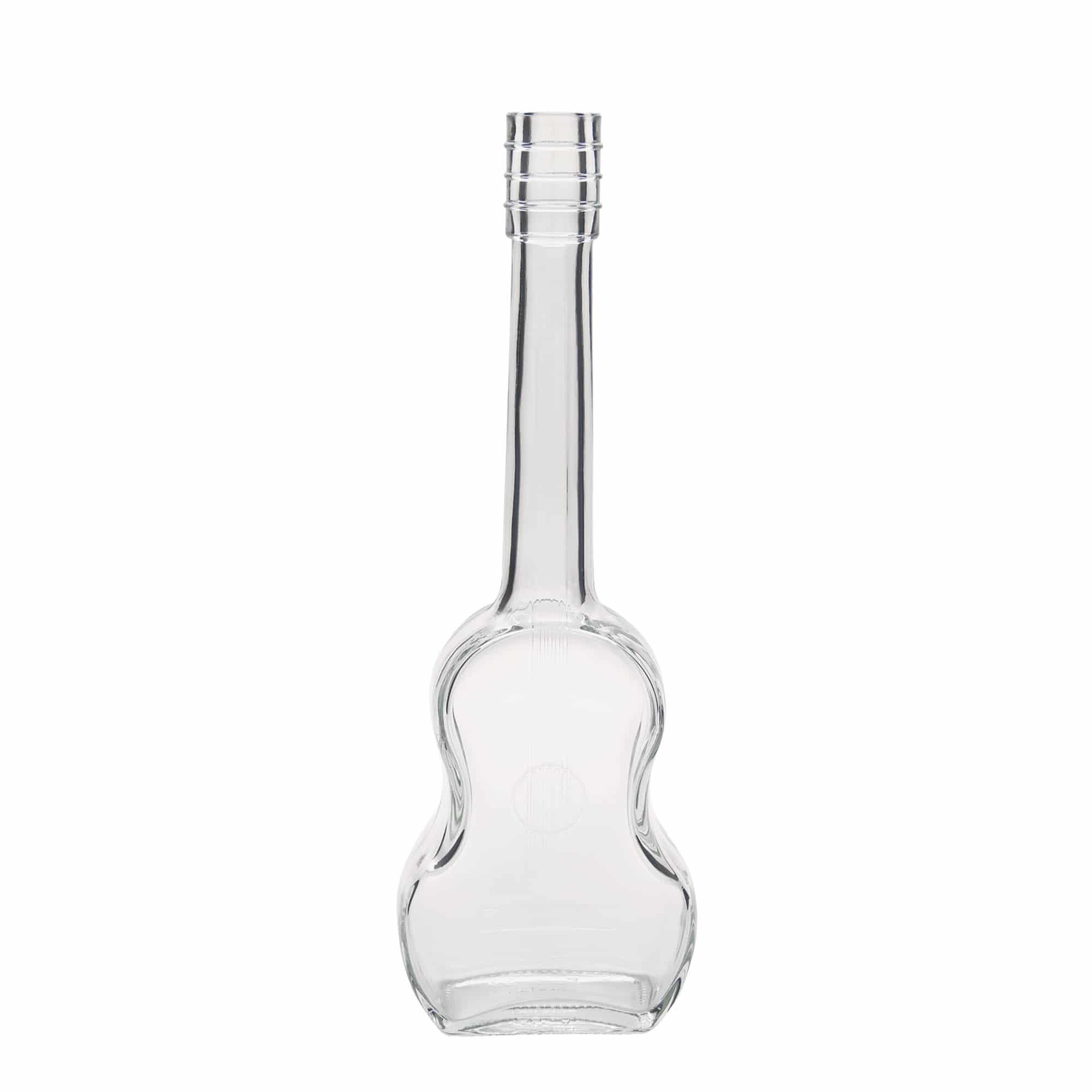 500 ml üvegpalack 'Gitár', nyak: parafa