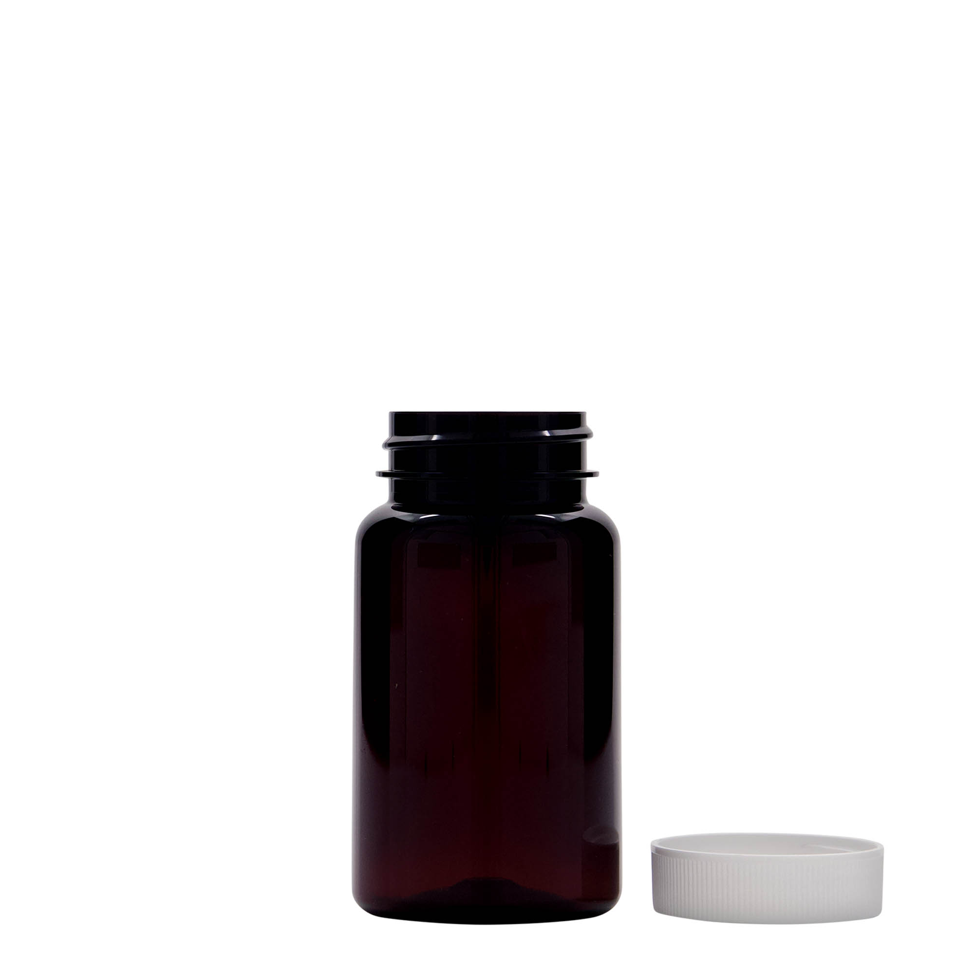 100 ml PET-palack, műanyag, barna, nyakátmérő: 38/400 100 ml PET-palack, műanyag, barna, nyakátmérő: 38/400