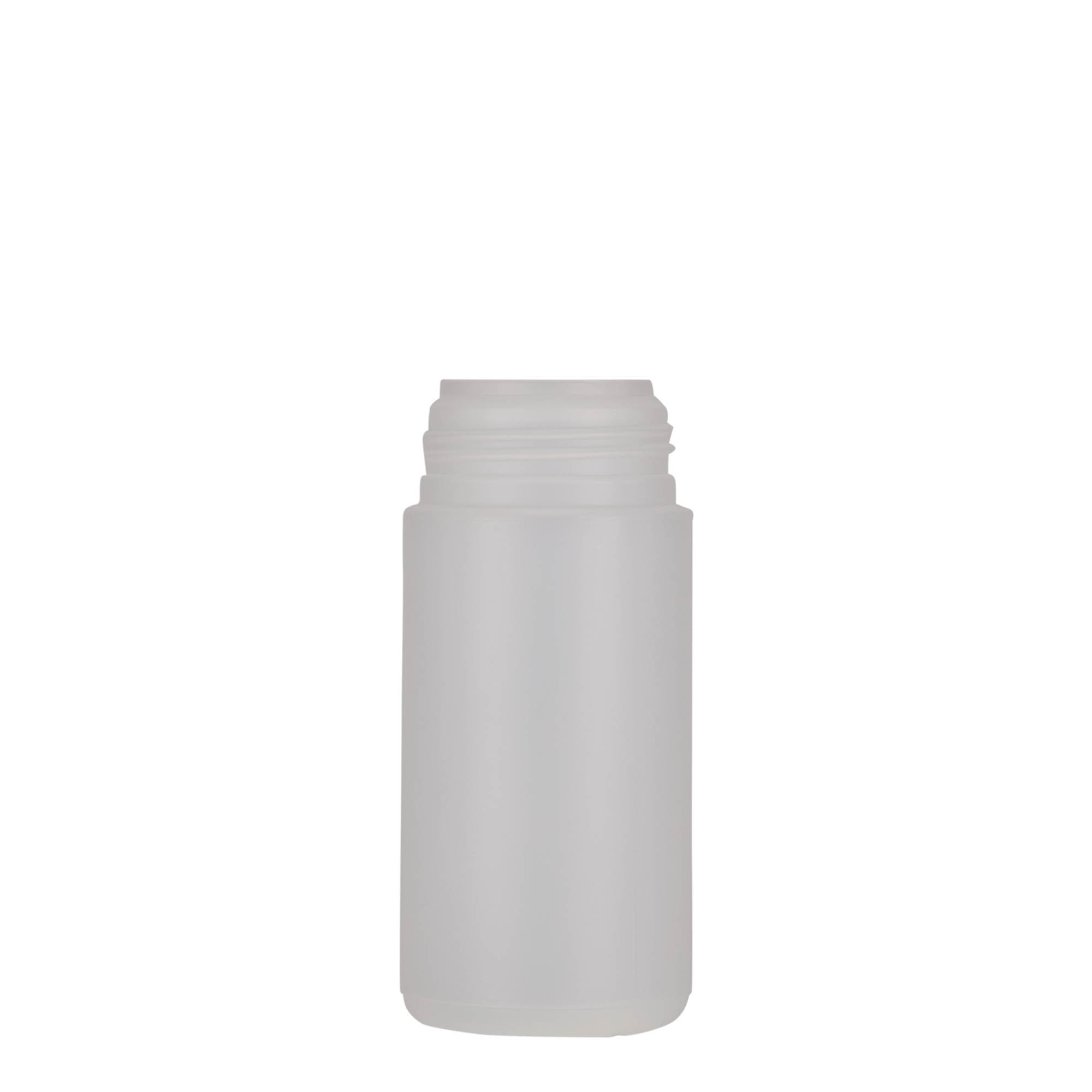100 ml adagolópalack 'Foamer', PE-műanyag, természetes, nyílás: csavarzár
