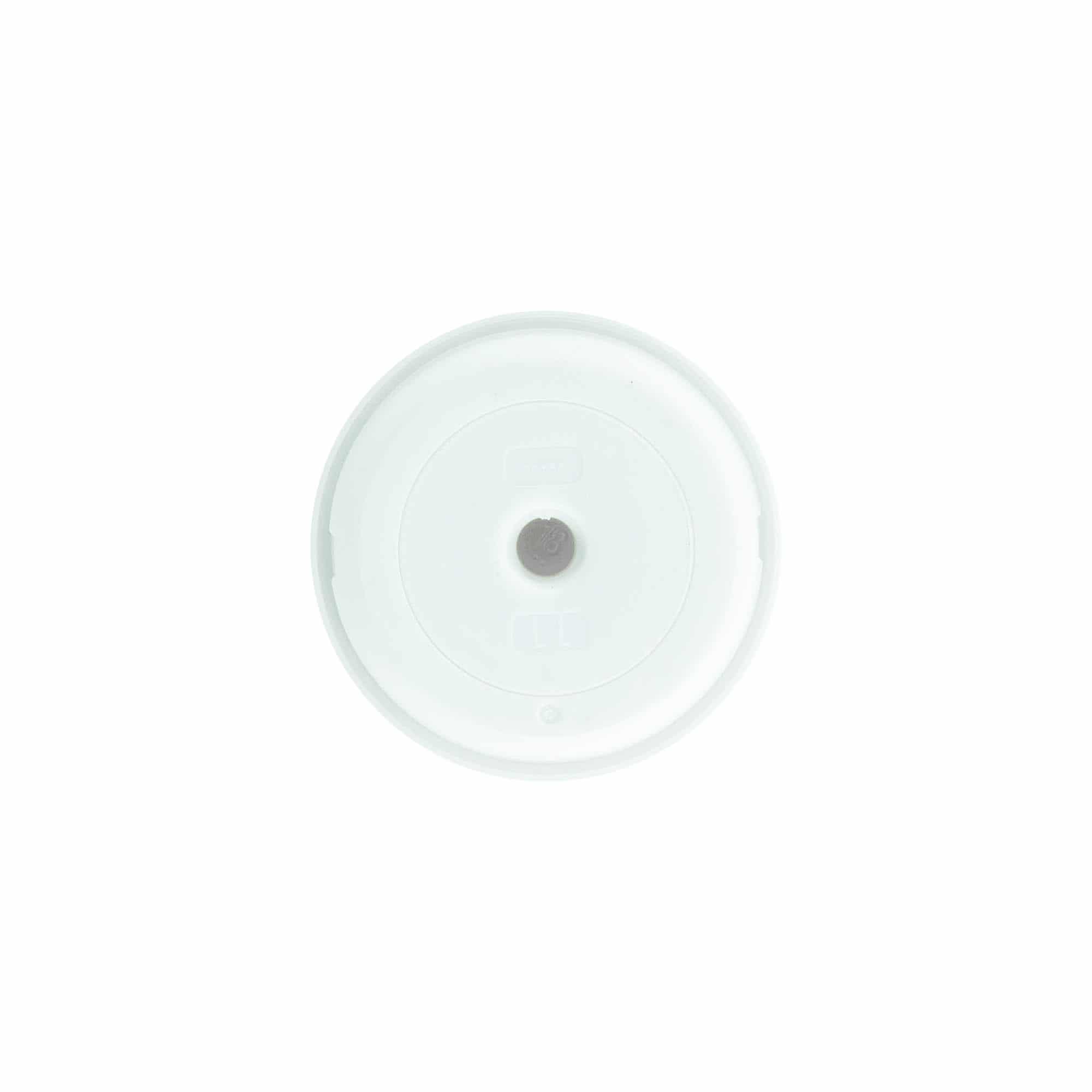 Airless adagoló pumpafejes 'Mezzo', PP-műanyag, ezüst