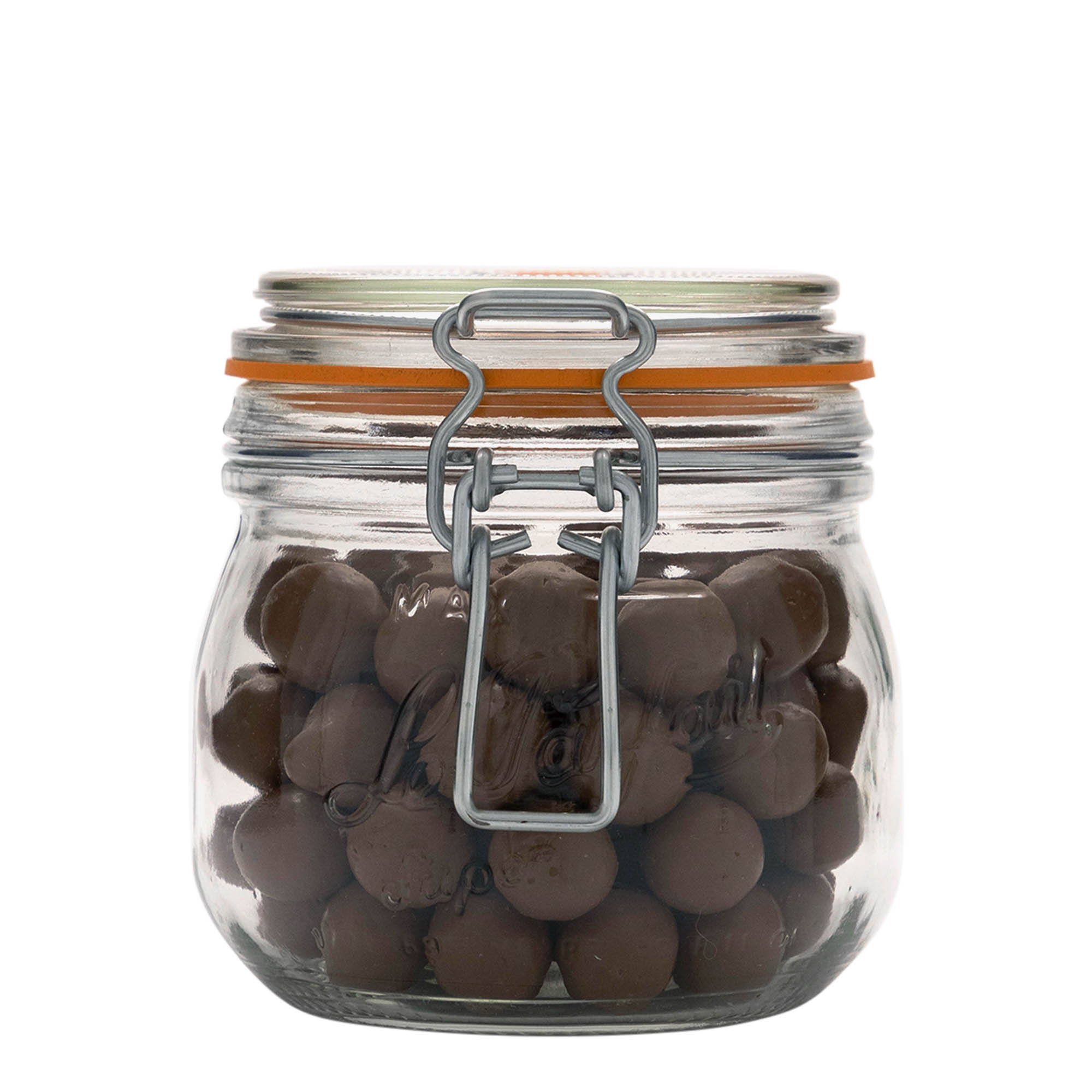 500 ml drótfüles üveg 'Le Parfait Super Bocal', nyílás: drótfüles záróelem 500 ml drótfüles üveg 'Le Parfait Super Bocal', nyílás: drótfüles záróelem