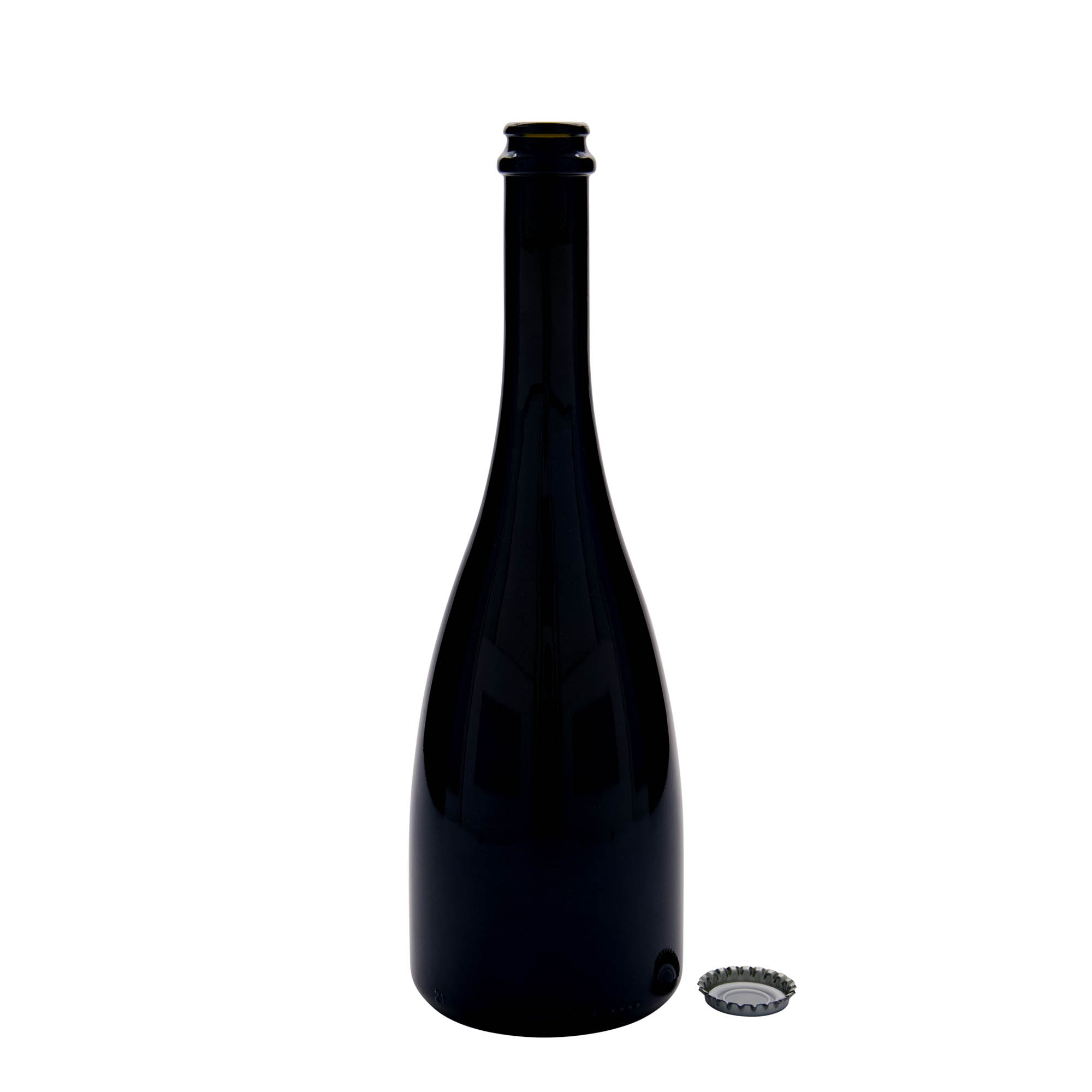 750 ml sör-/pezsgősüveg 'Tosca', üveg, antikzöld, nyak: csavaros kupak 750 ml sör-/pezsgősüveg 'Tosca', üveg, antikzöld, nyak: csavaros kupak